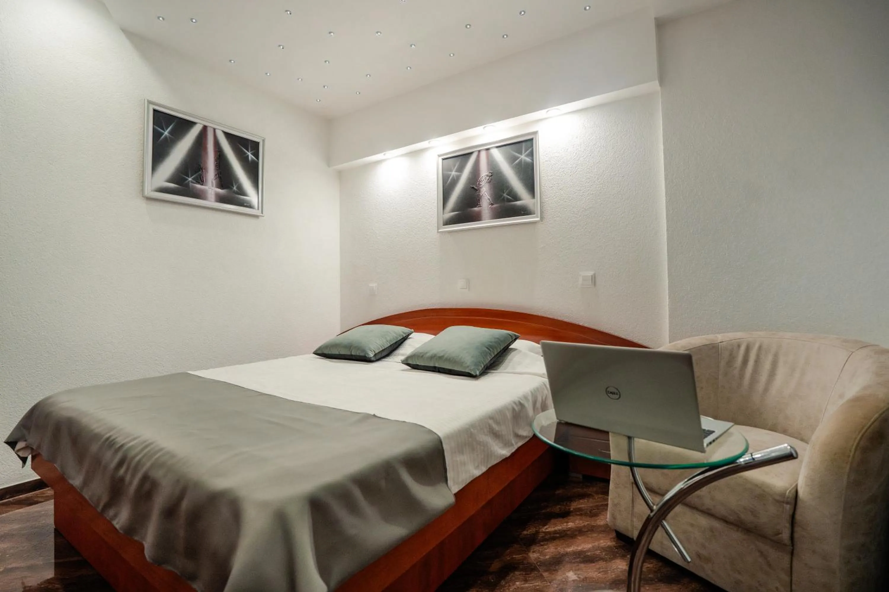 Bed in Villa Maki