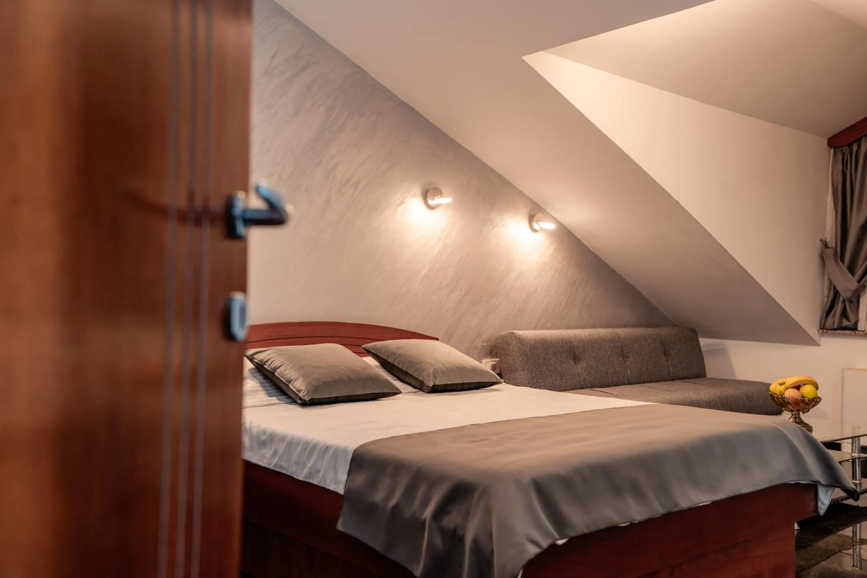 Bed in Villa Maki