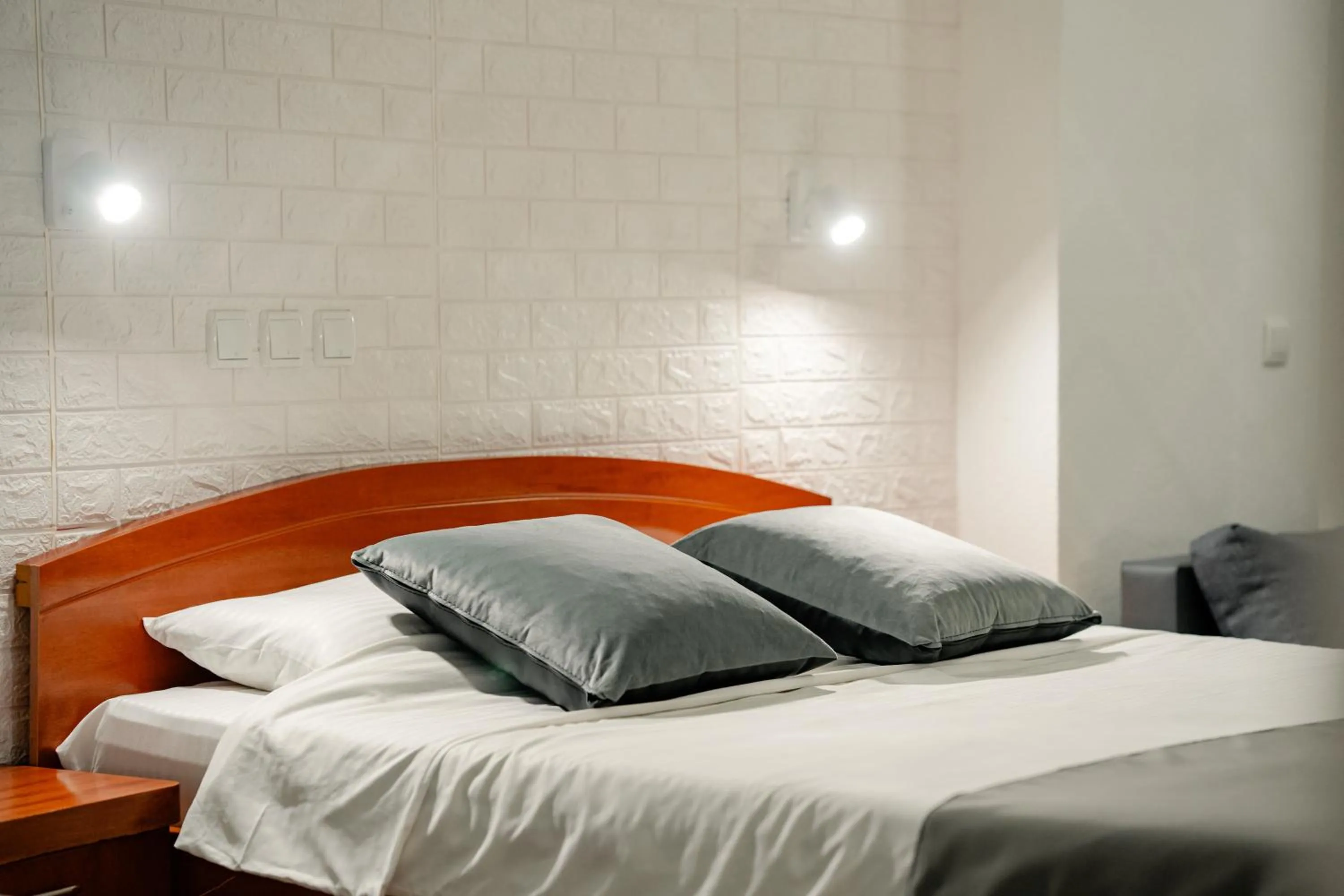 Decorative detail, Bed in Villa Maki