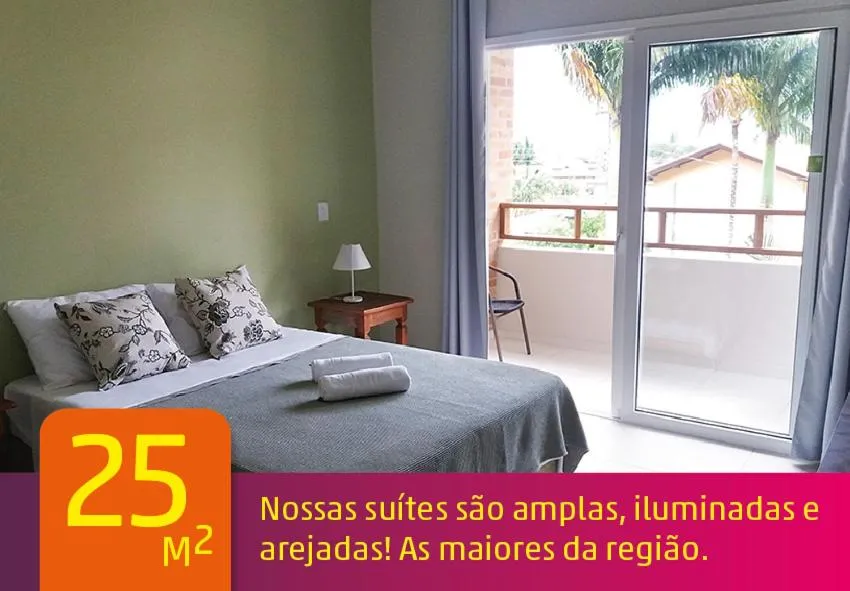 Bed in Kauano Pousada Barequeçaba