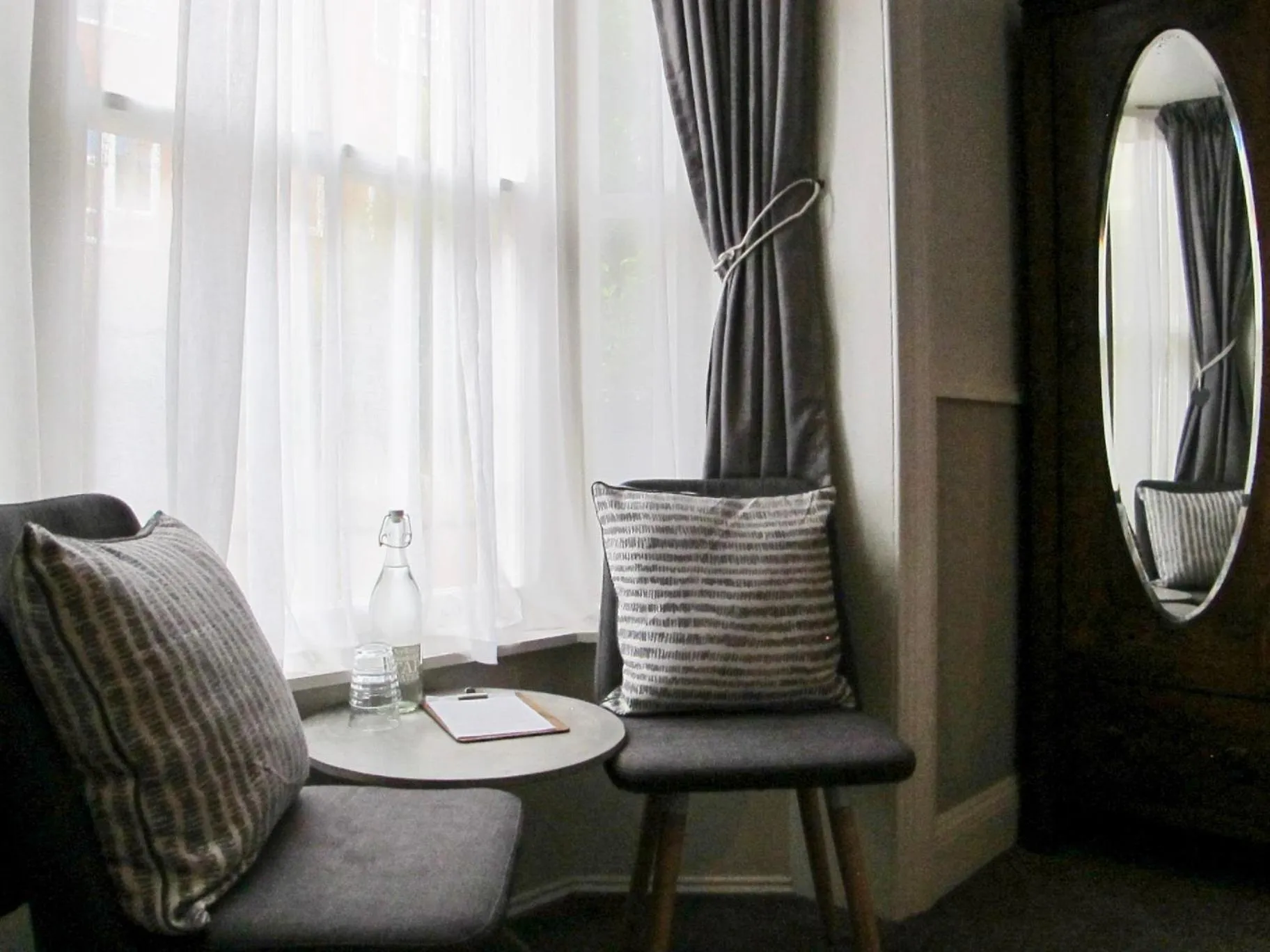 Seating area in Stone's Throw Guest House