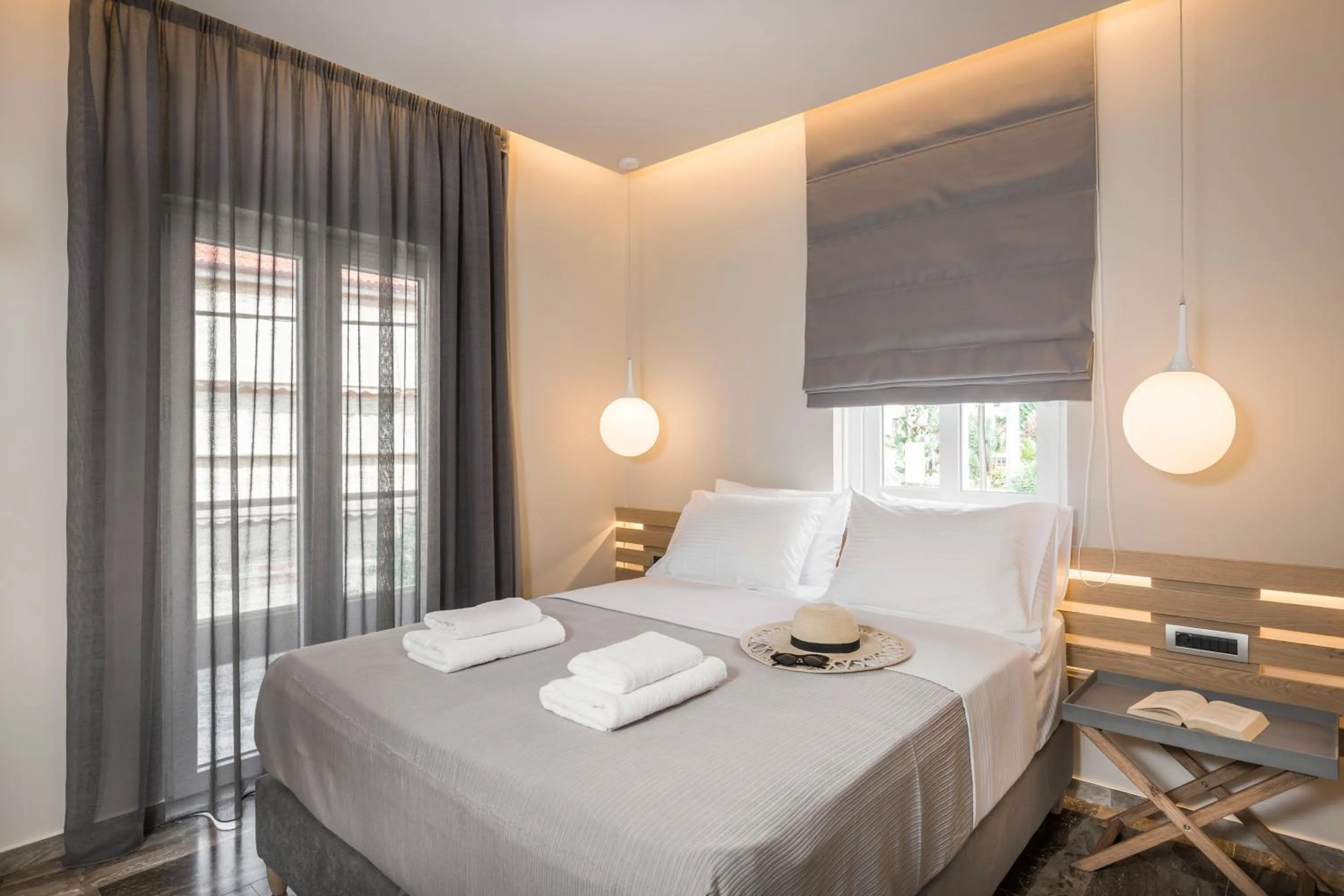 Photo of the whole room, Bed in Sun Ray Luxury Apartments