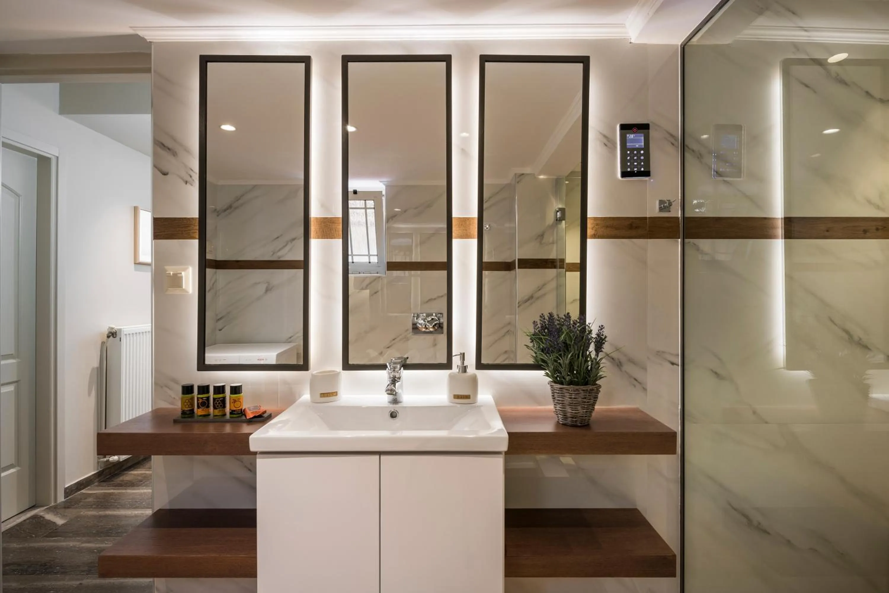 Sauna in Sun Ray Luxury Apartments