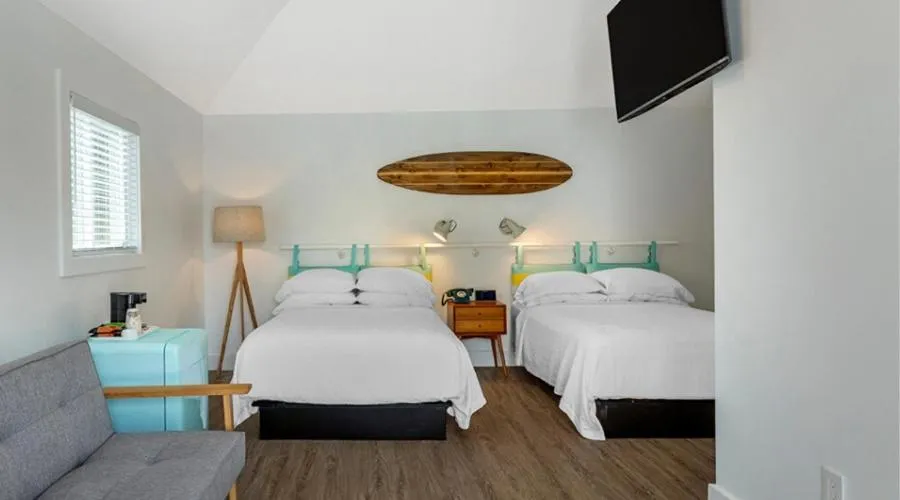 Bed in The Shore House