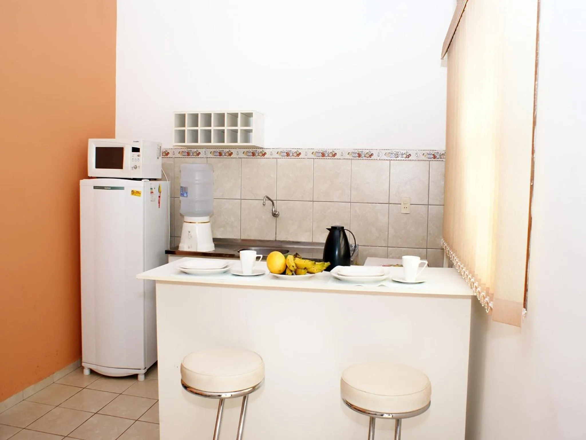 Coffee/tea facilities in Hotel - Apart-hotel Chalé Executivo