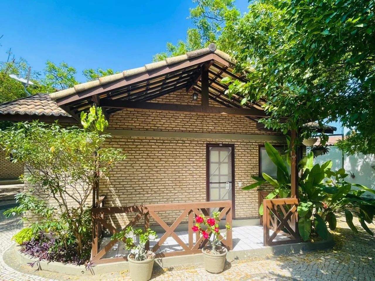 Property building in Hotel - Apart-hotel Chalé Executivo