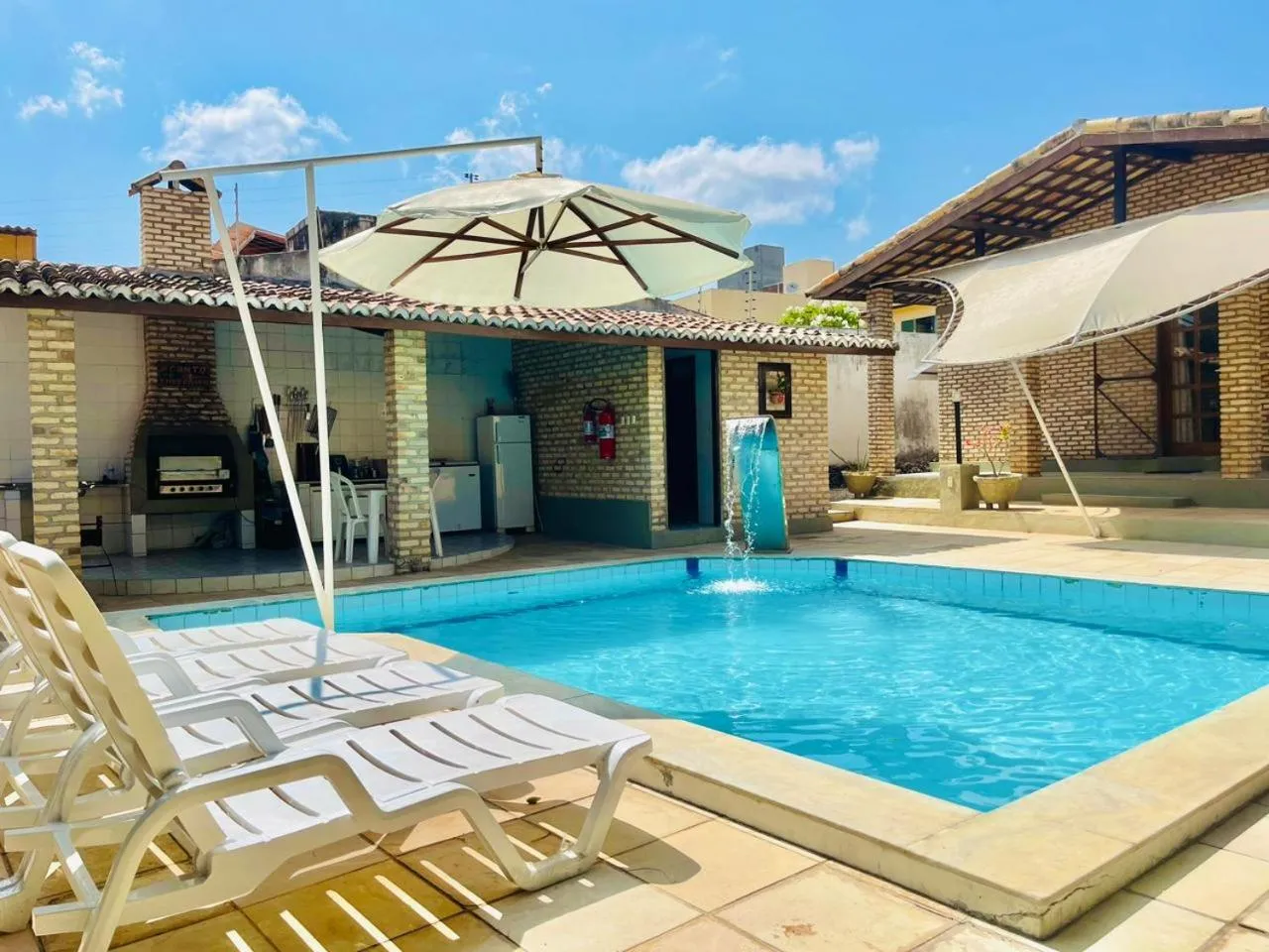 Swimming pool in Hotel - Apart-hotel Chalé Executivo