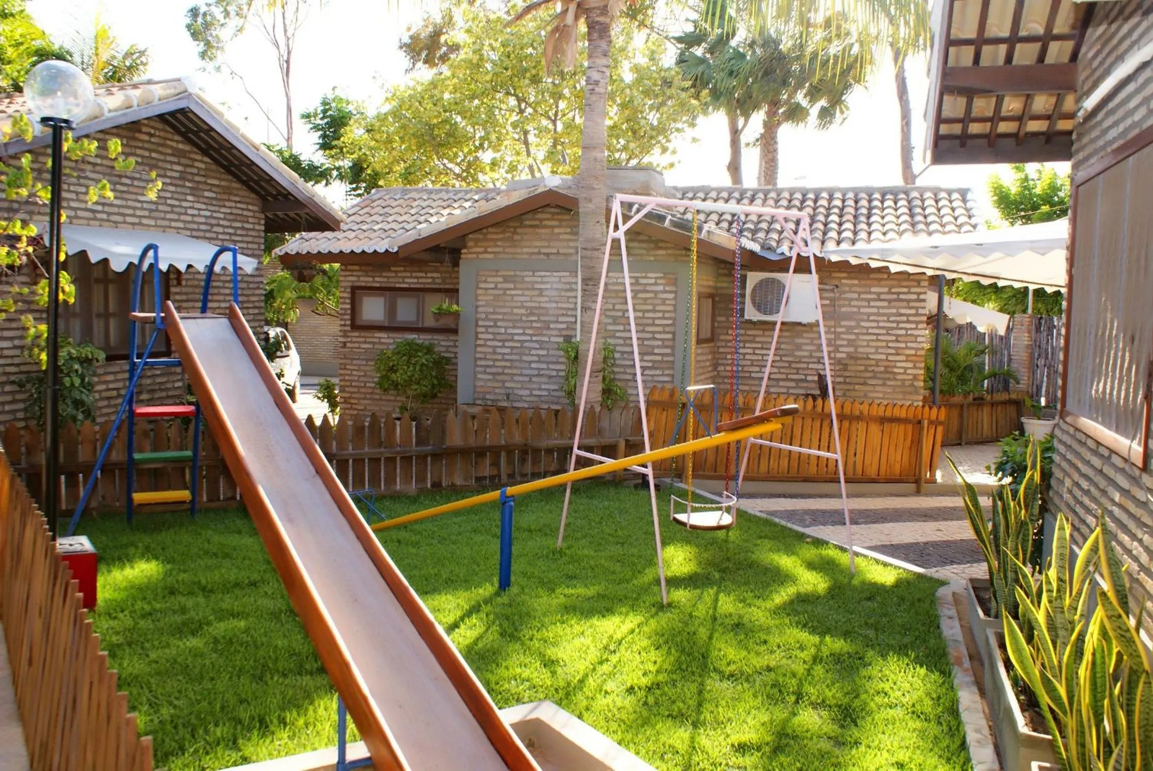 Children play ground in Hotel - Apart-hotel Chalé Executivo
