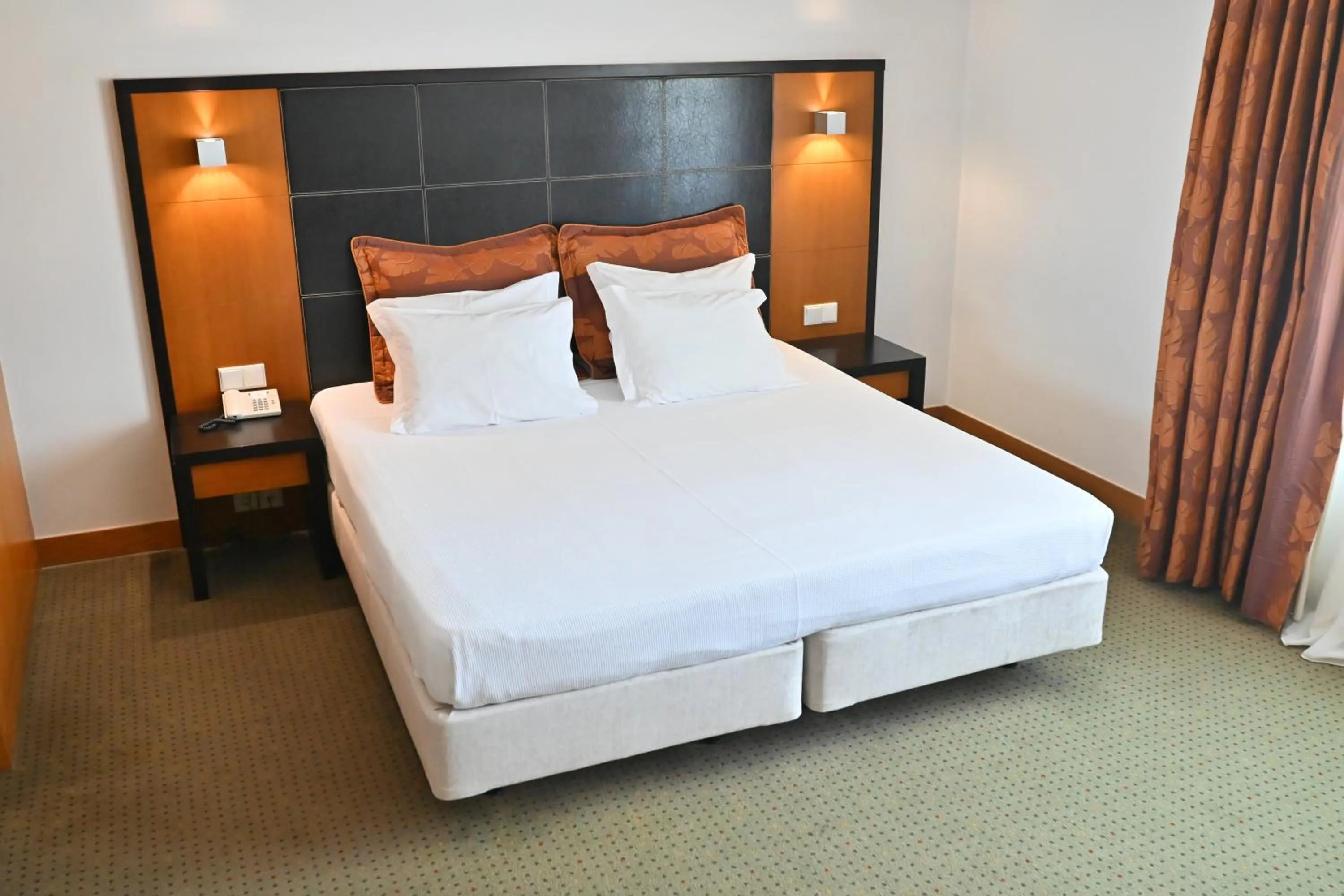 Bed in Hotel Bagoeira