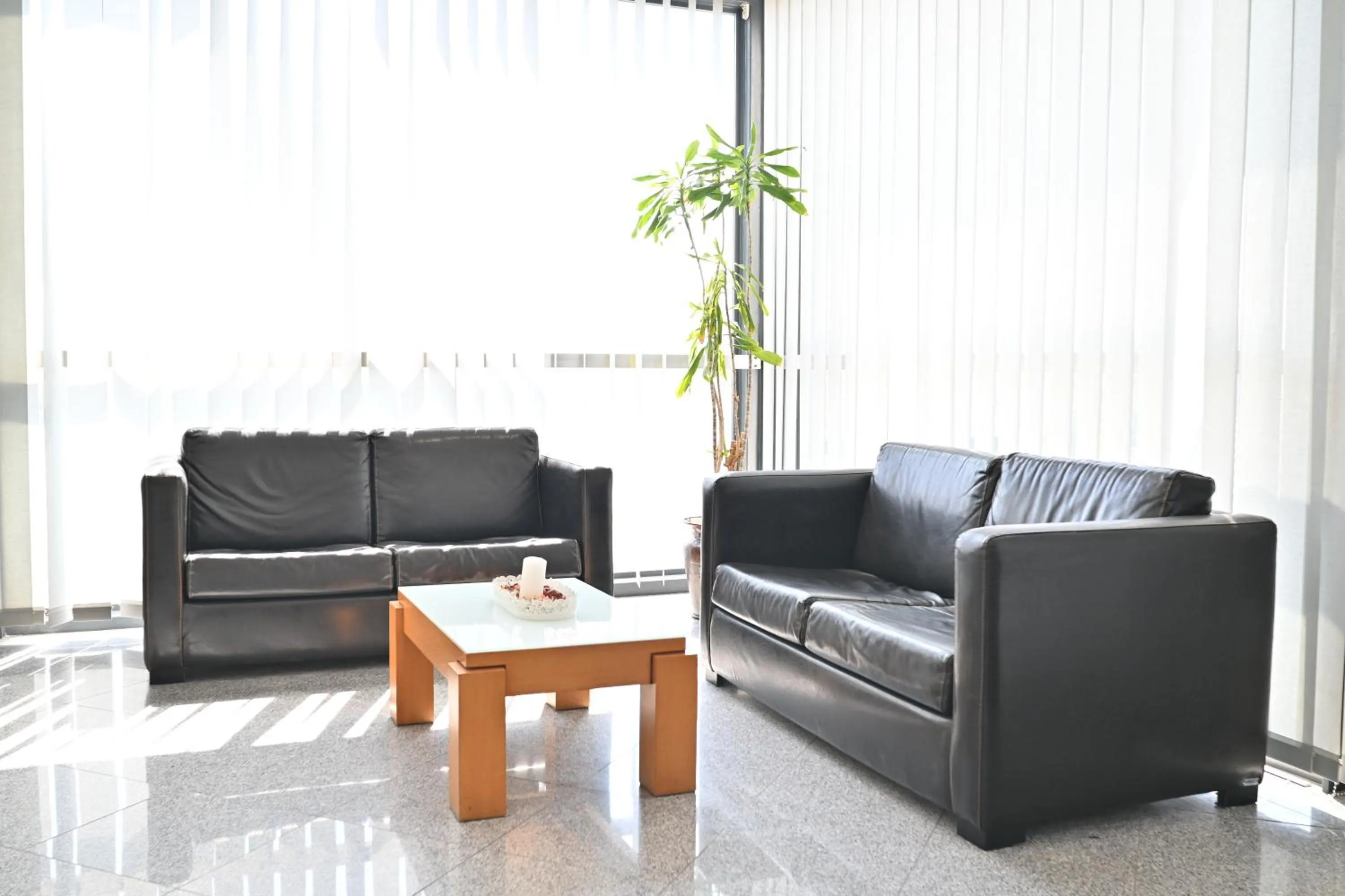 Seating area in Hotel Bagoeira