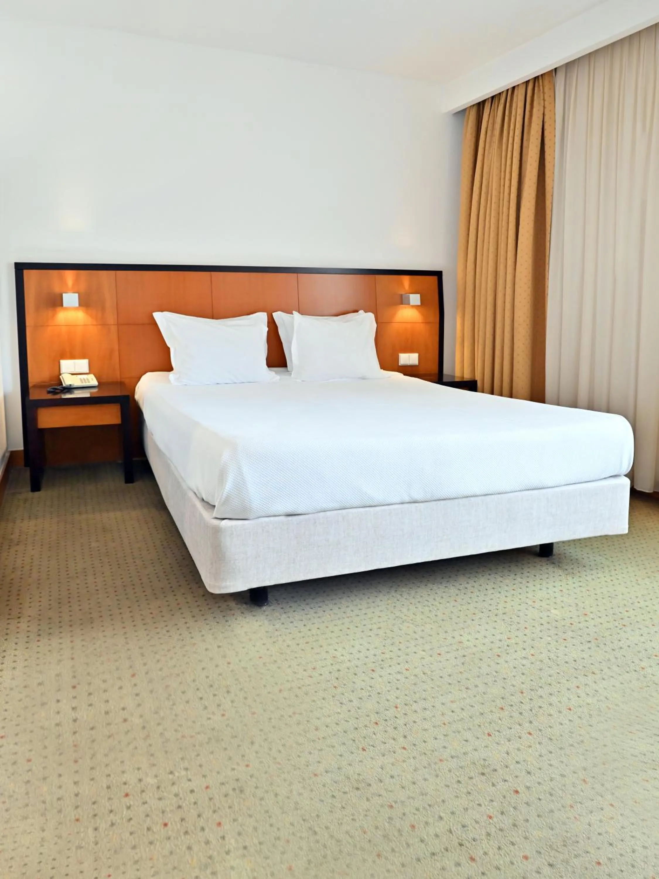 Bed in Hotel Bagoeira