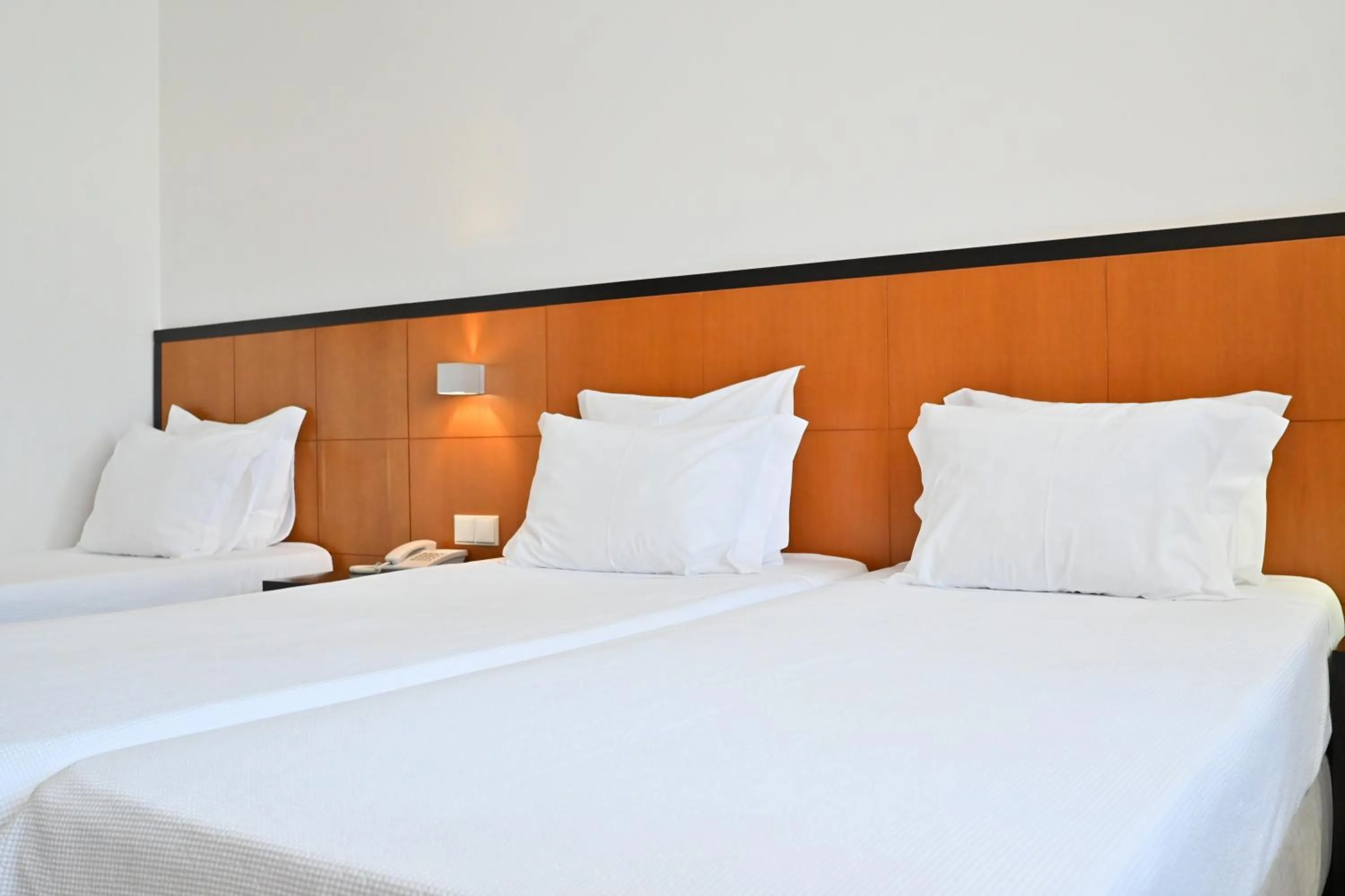 Bed in Hotel Bagoeira