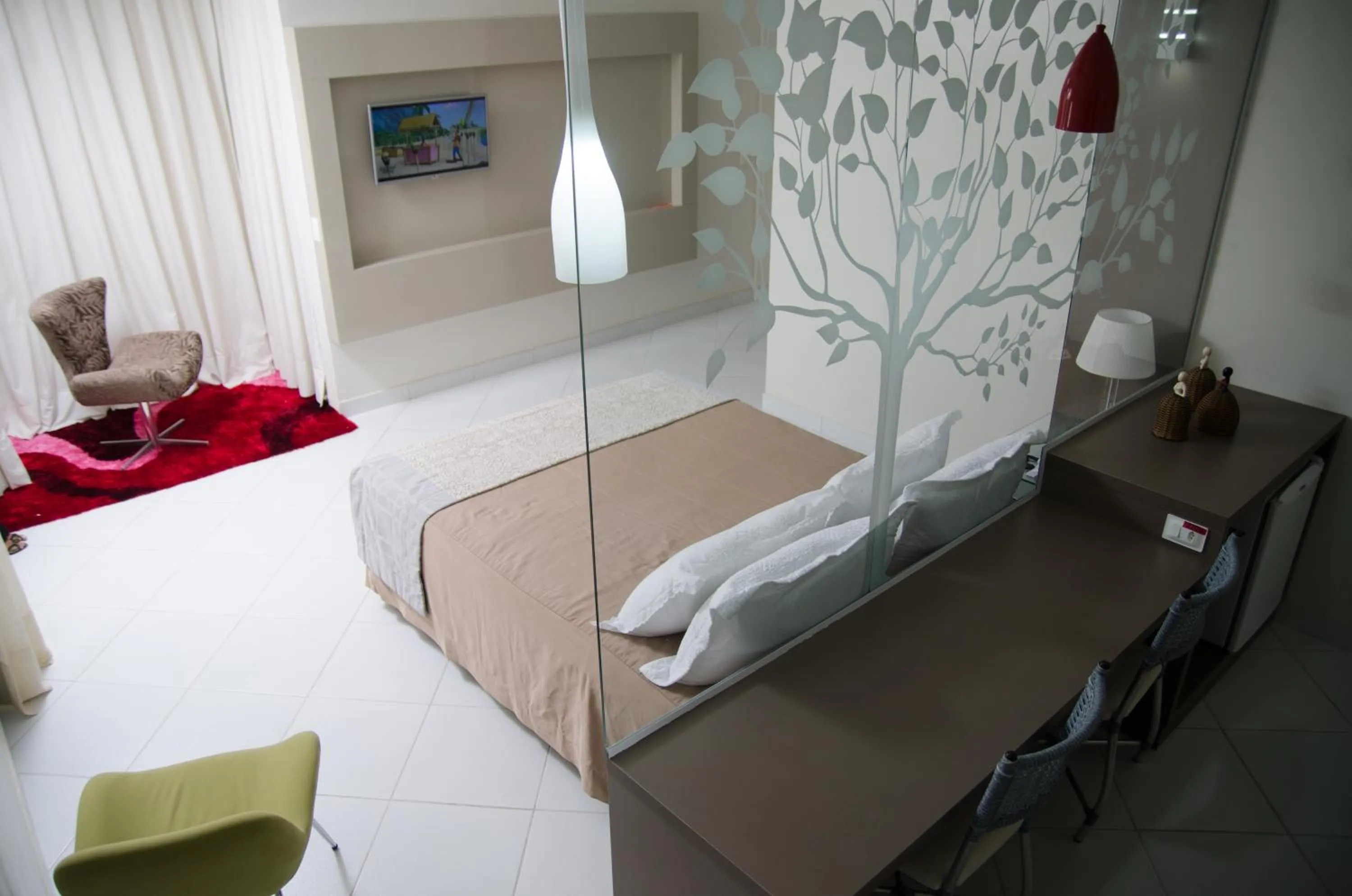 Bed in Vitoria Palace Hotel