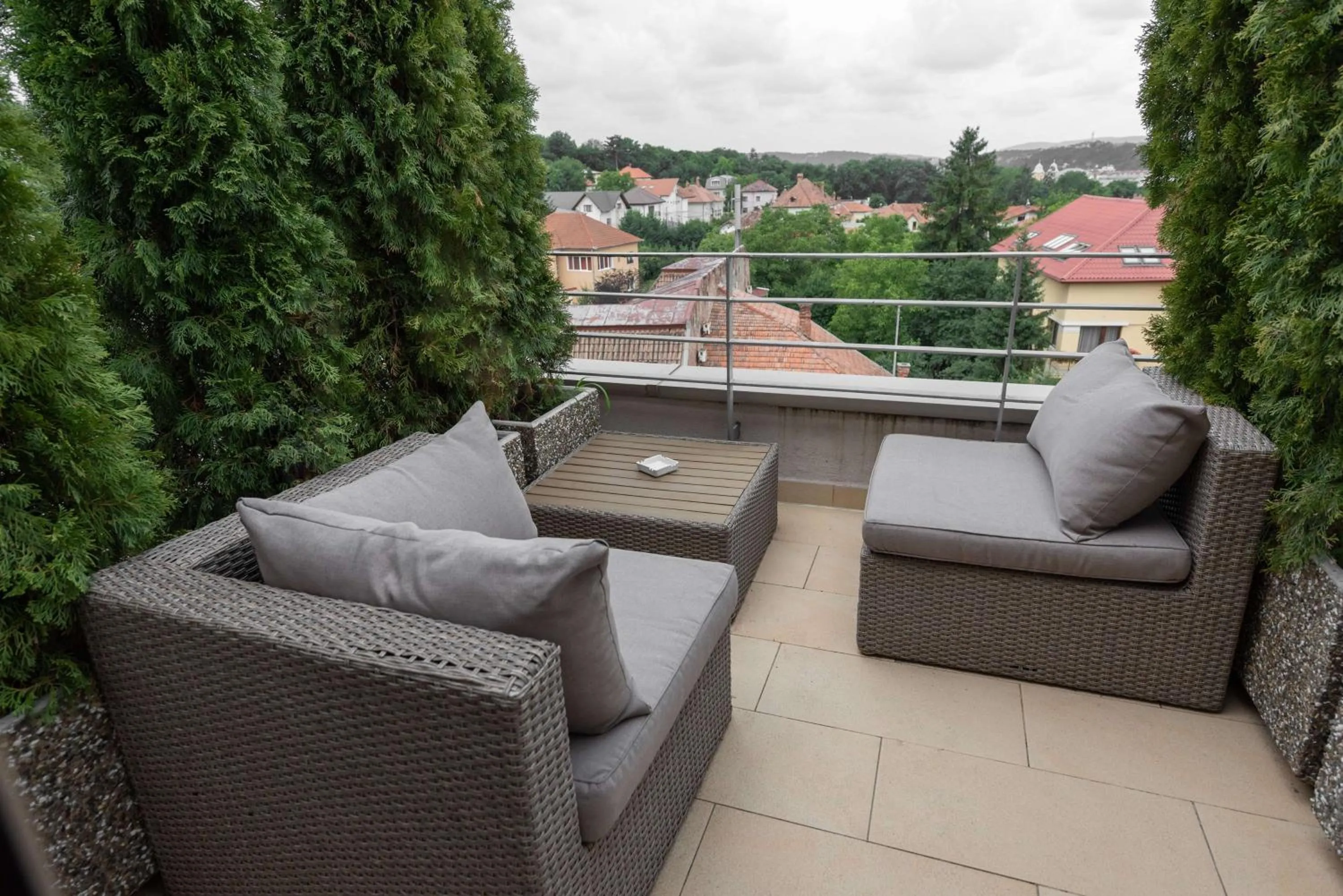 Balcony/Terrace in Wyndham Cluj