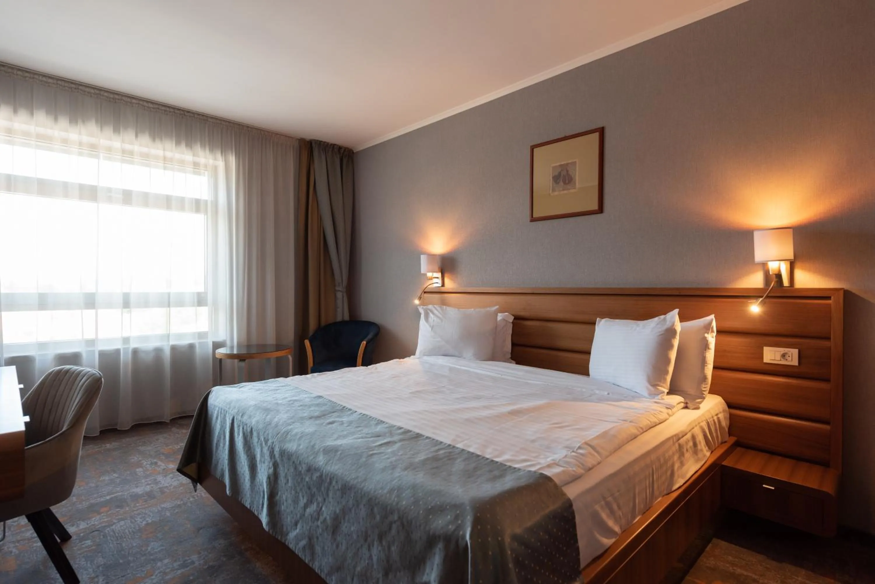 Bedroom, Bed in Wyndham Cluj