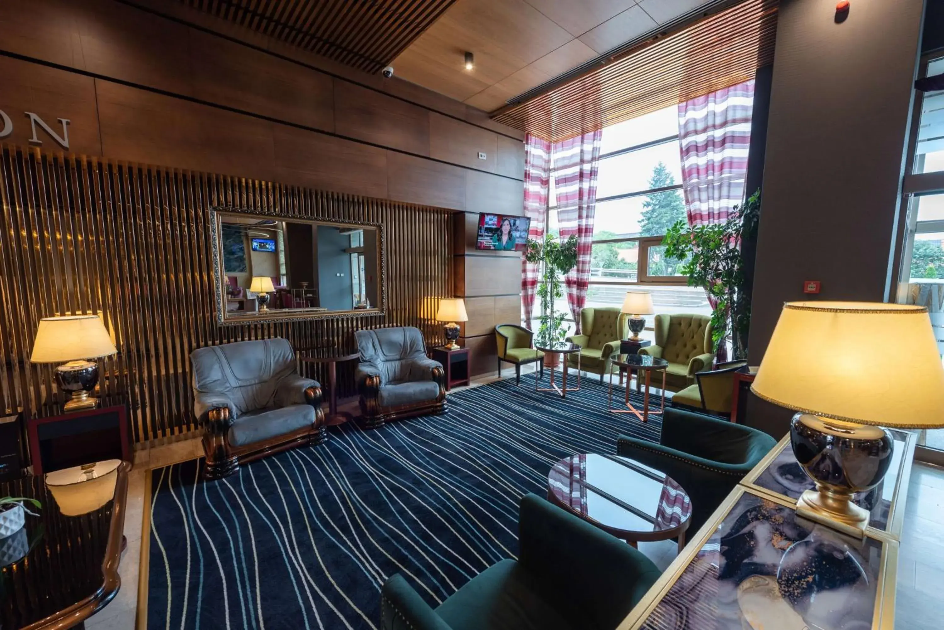 Lobby or reception in Wyndham Cluj Lobby or reception in Wyndham Cluj
