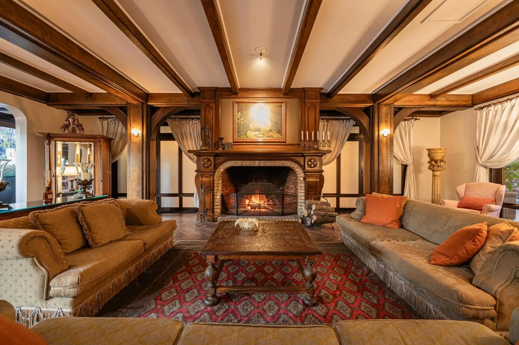 Living room in Serrazul Hotel Living room in Serrazul Hotel