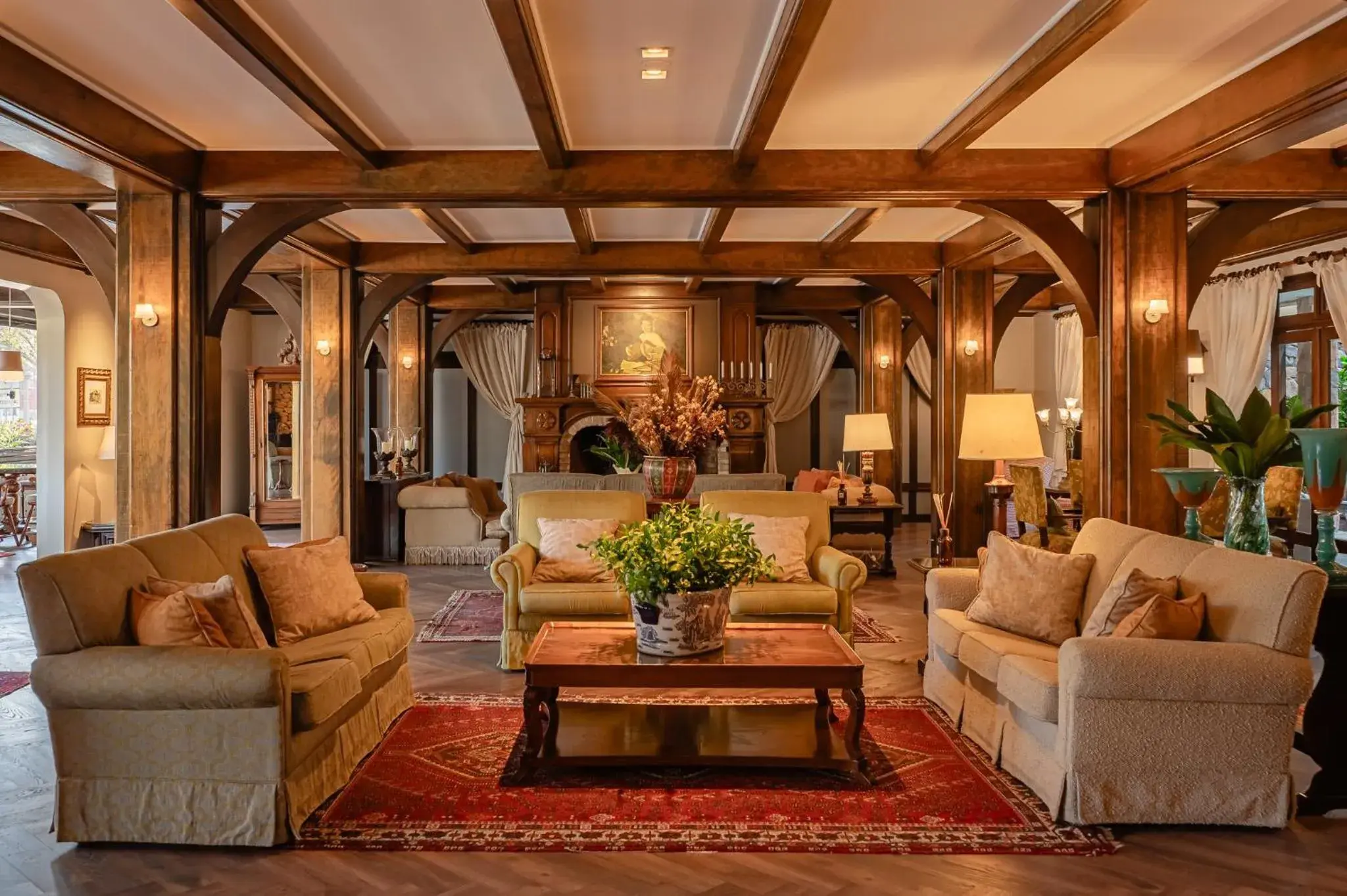 Lobby or reception in Serrazul Hotel Lobby or reception in Serrazul Hotel