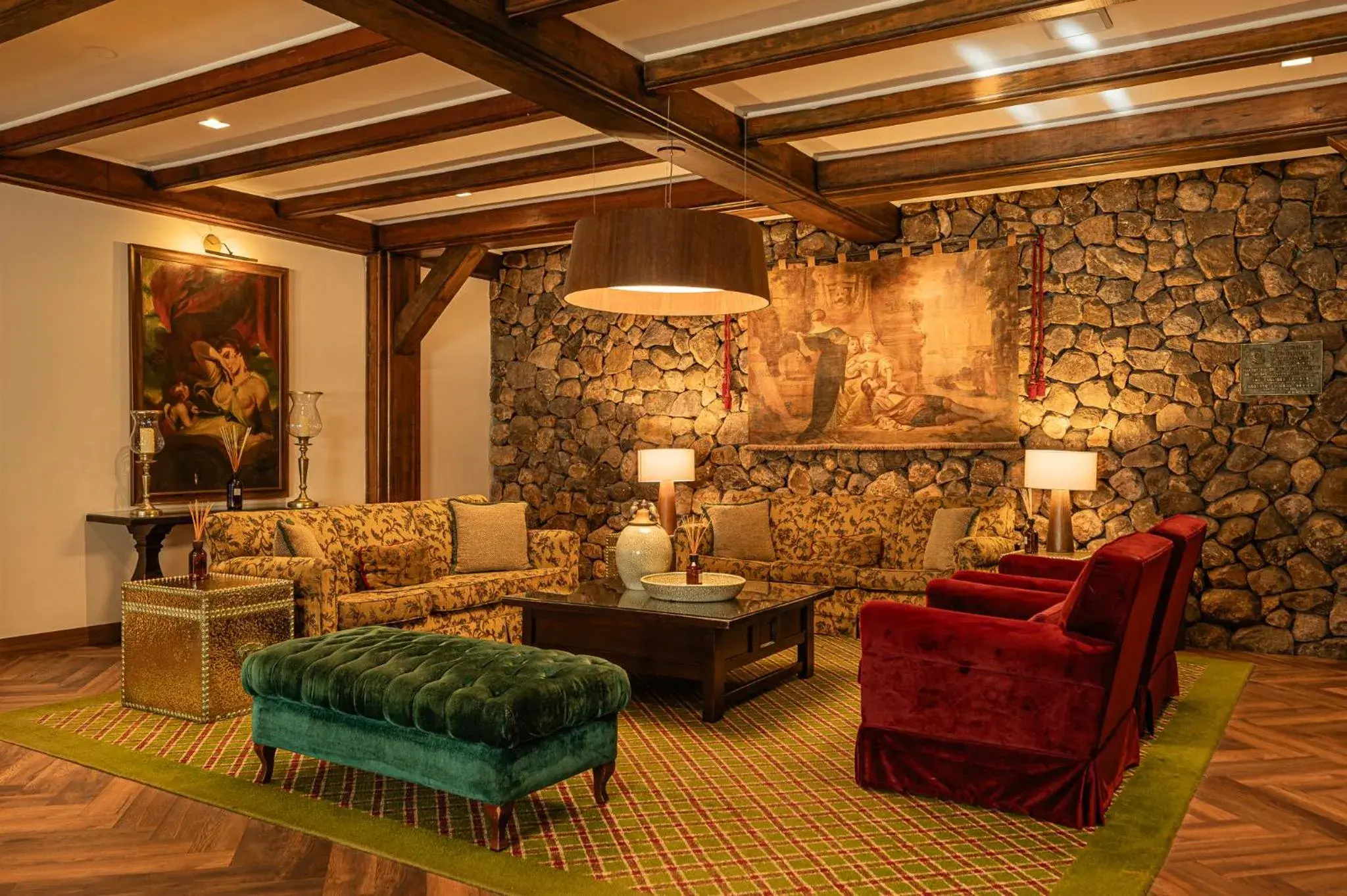 Lobby or reception in Serrazul Hotel Lobby or reception in Serrazul Hotel