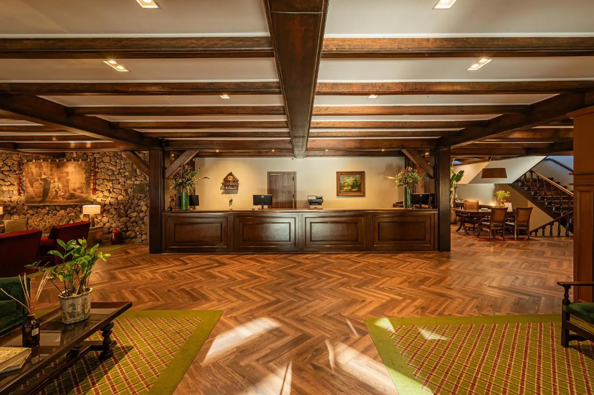 Lobby or reception in Serrazul Hotel Lobby or reception in Serrazul Hotel