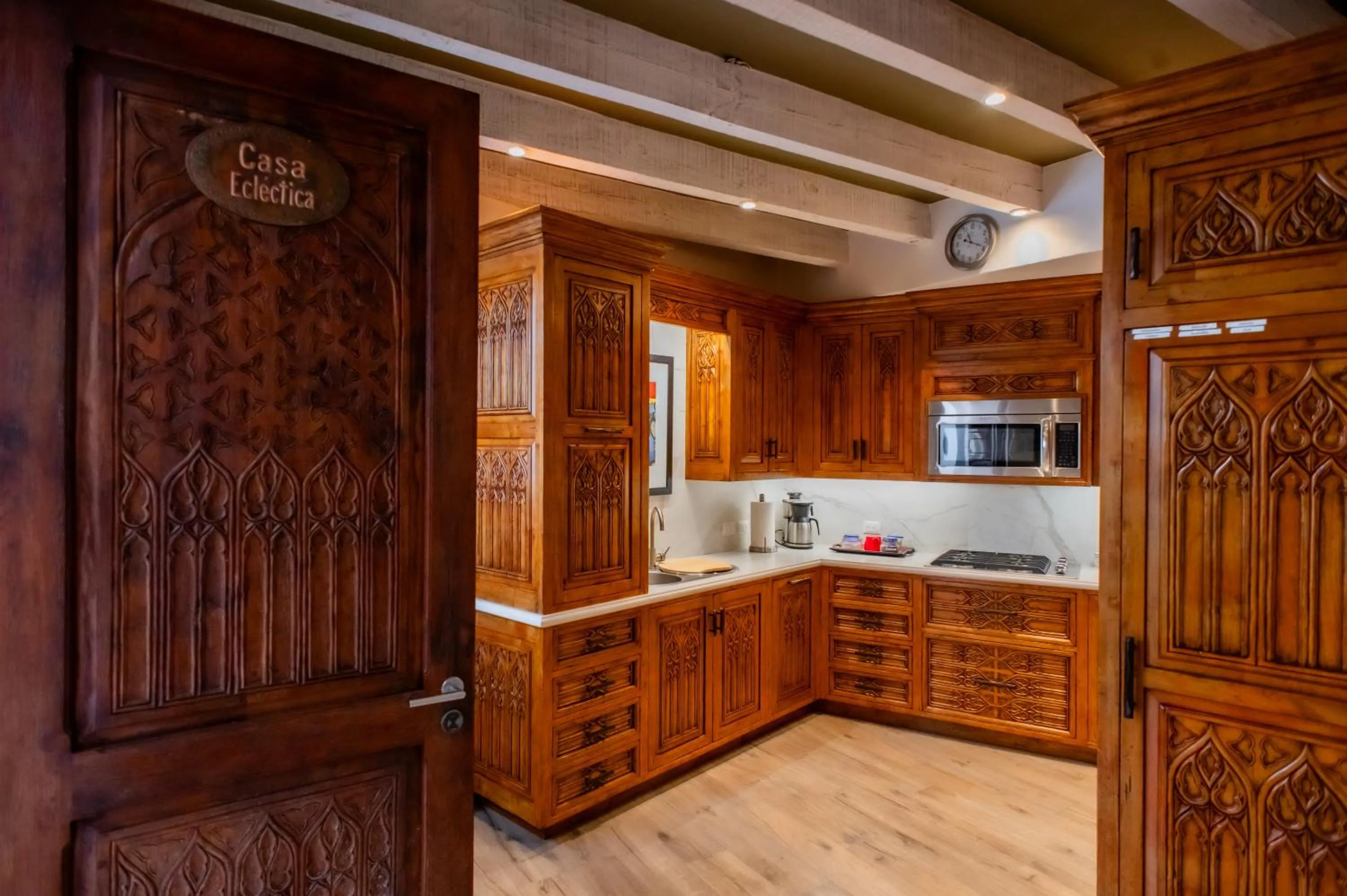 Kitchen or kitchenette in Casa Sollano 34