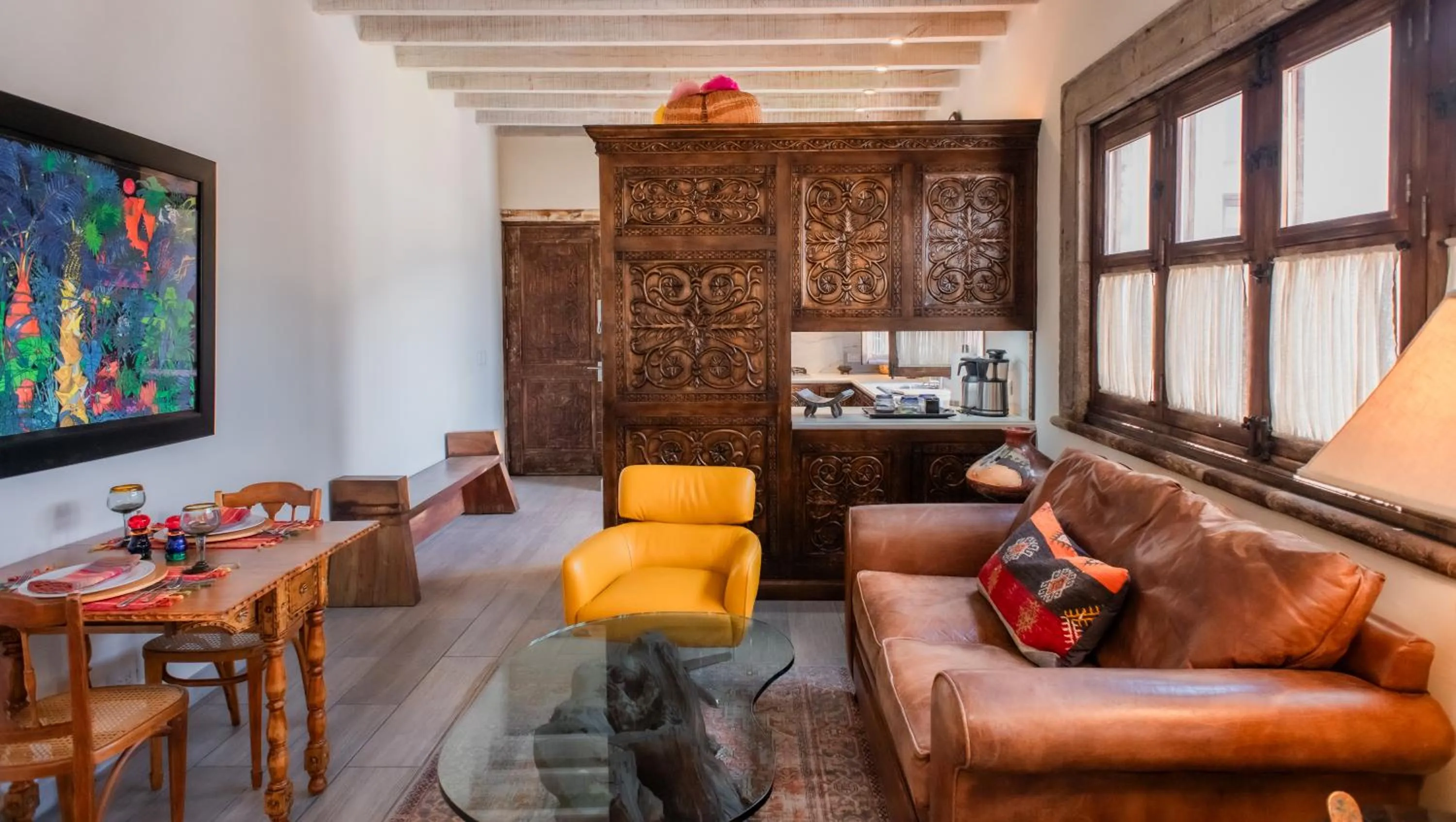 Living room in Casa Sollano 34