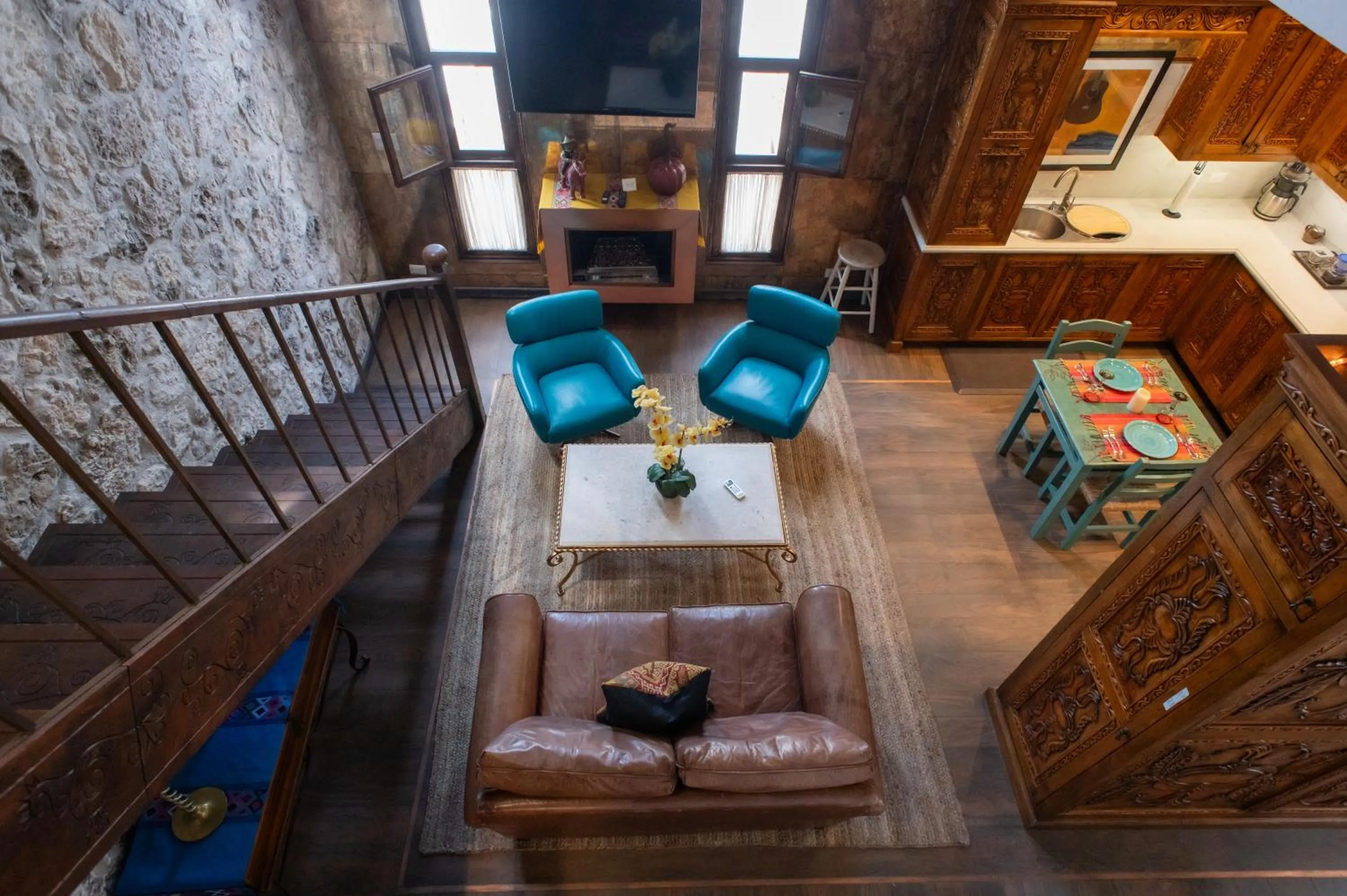 Living room in Casa Sollano 34