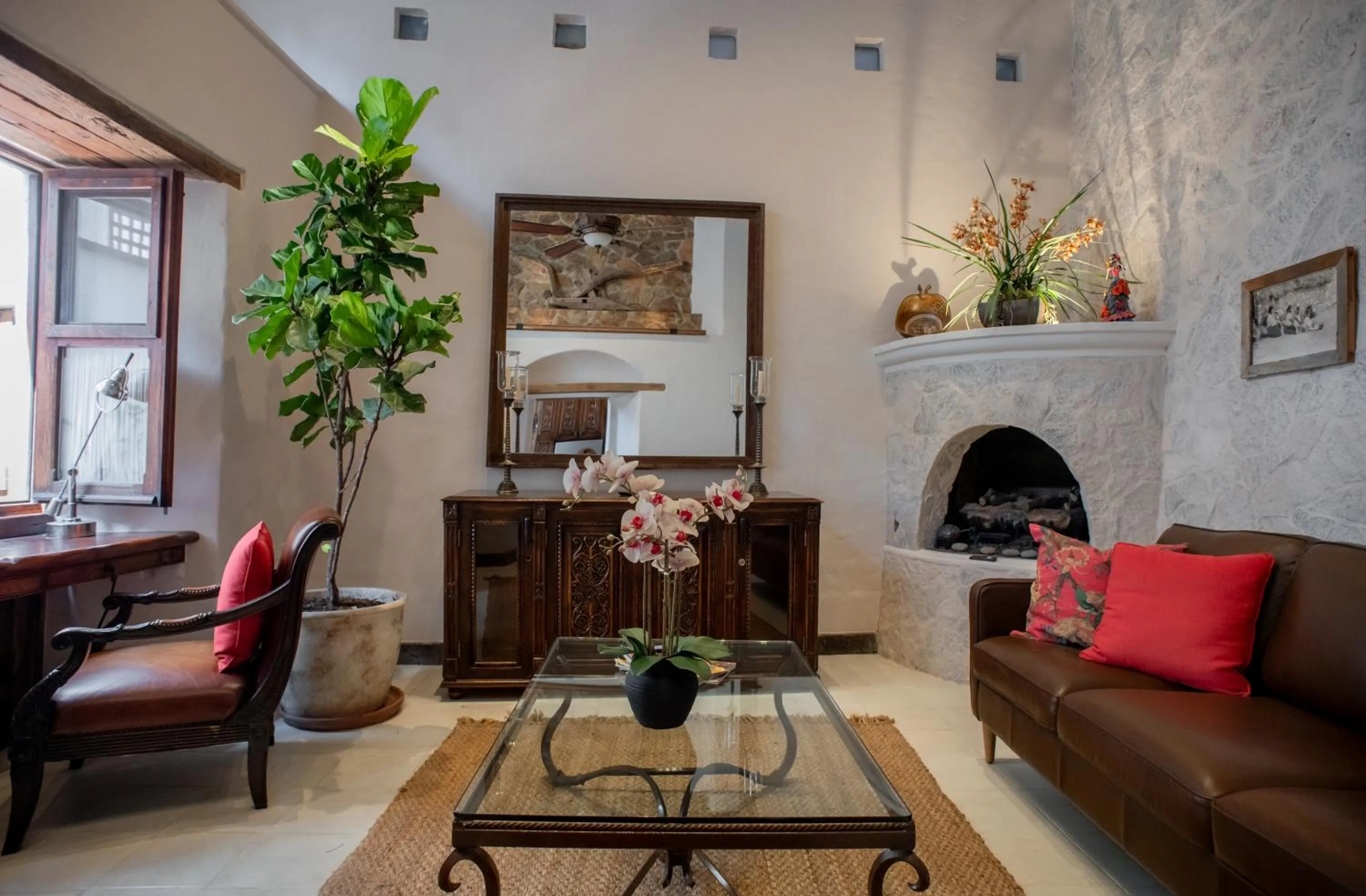 Living room in Casa Sollano 34