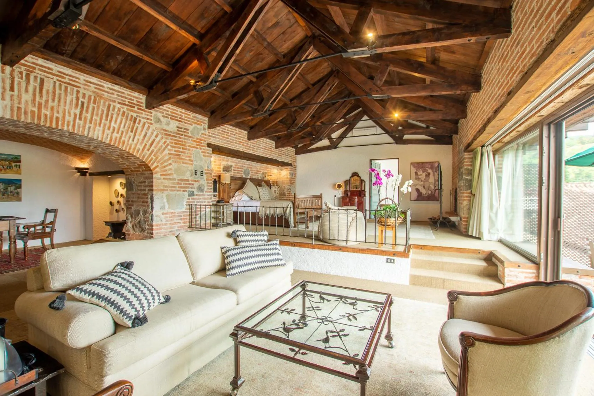 Seating area in Hotel Museo Spa Casa Santo Domingo