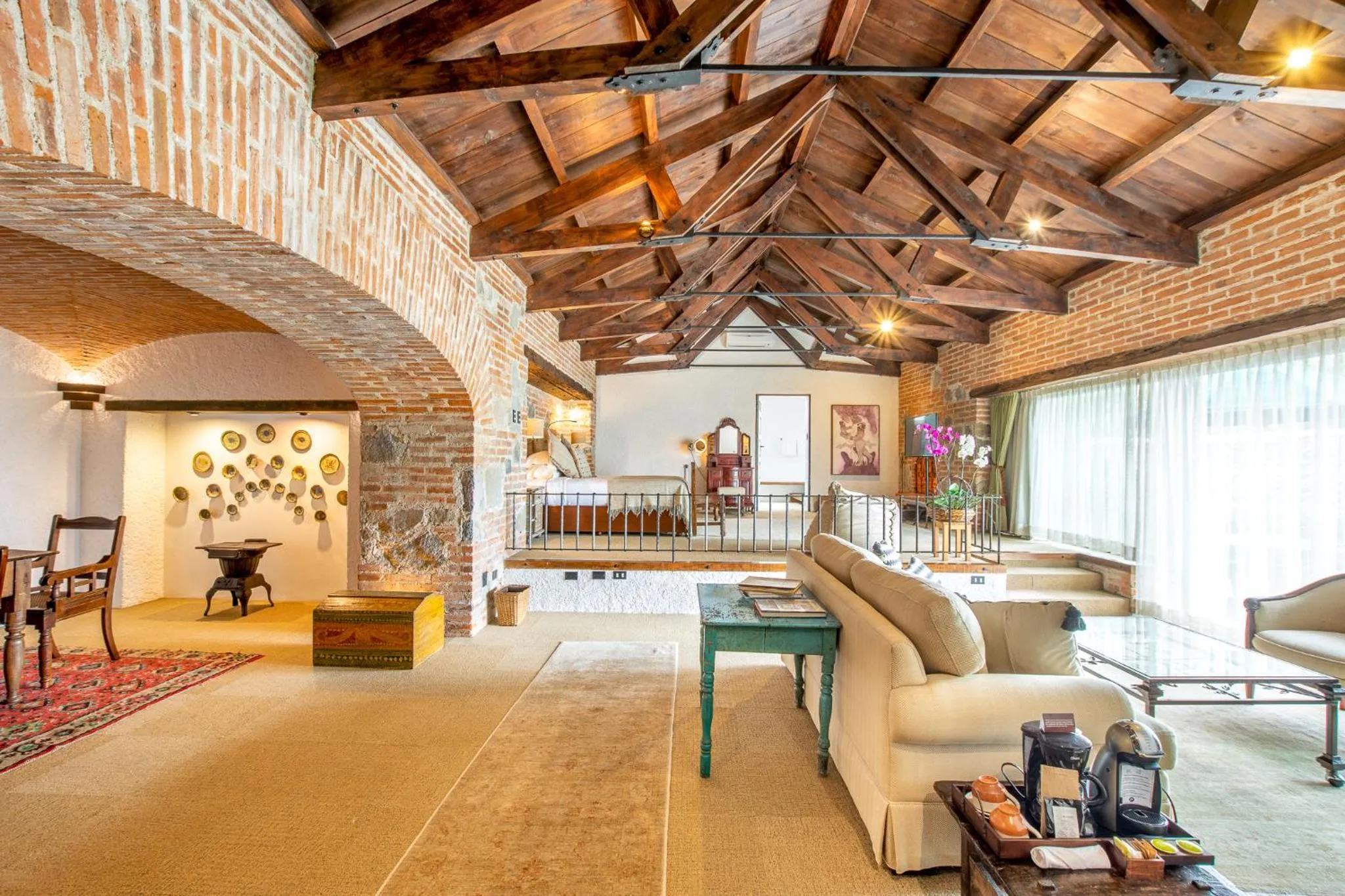 Seating area in Hotel Museo Spa Casa Santo Domingo