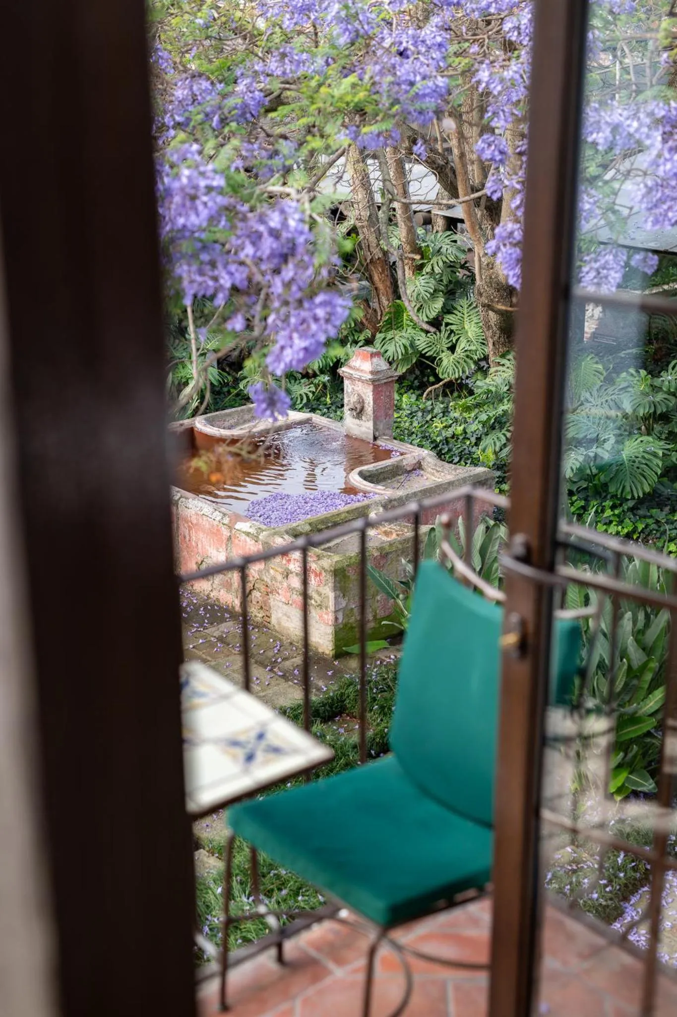 Balcony/Terrace in Hotel Museo Spa Casa Santo Domingo