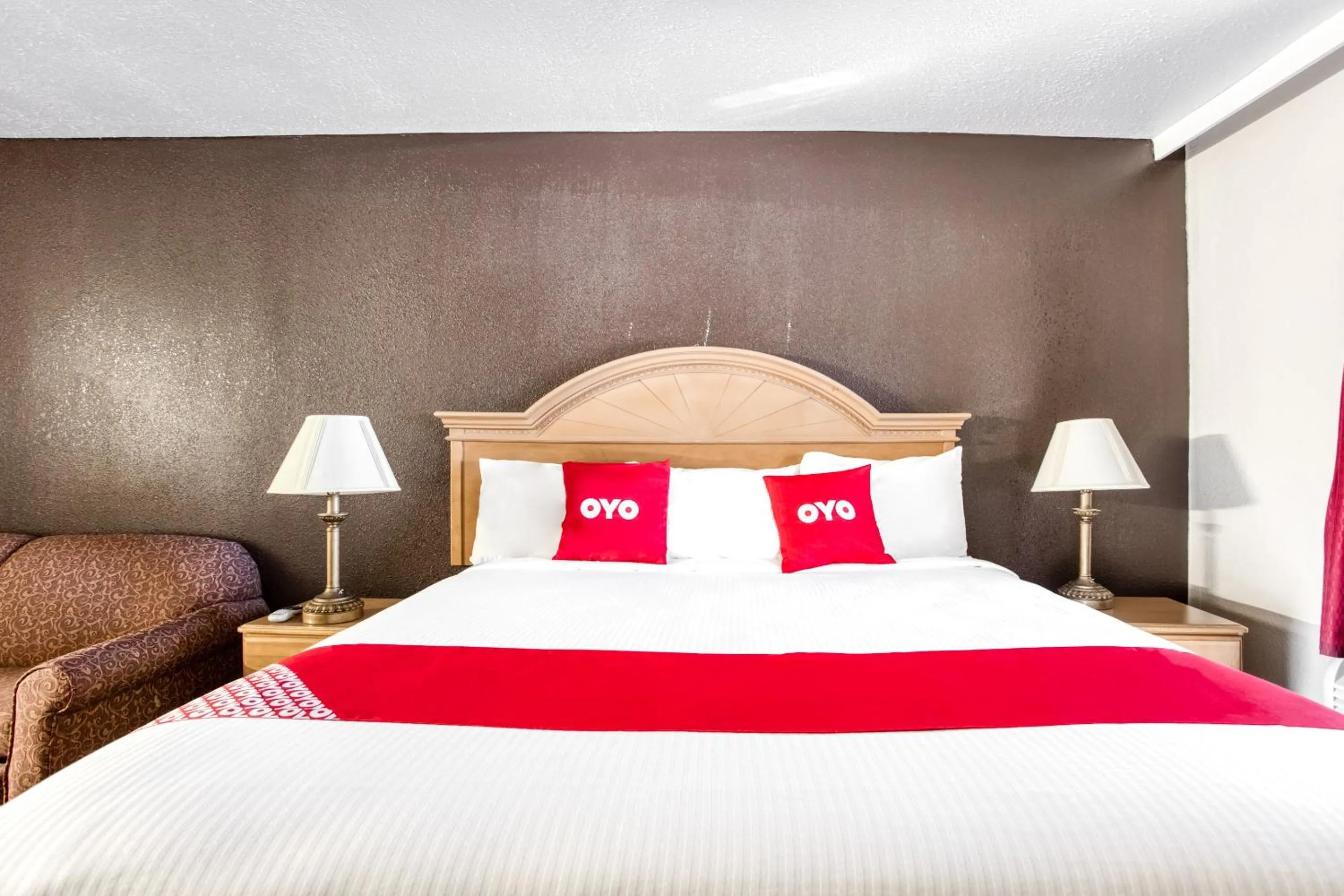 Bedroom, Bed in OYO Hotel Bald Knob near Searcy AR