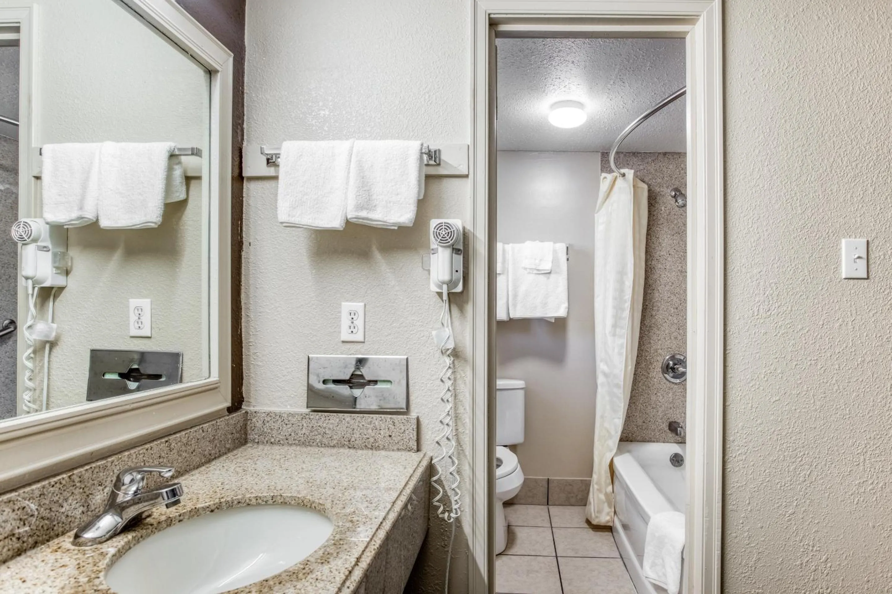 Bathroom in OYO Hotel Bald Knob AR Hwy 64