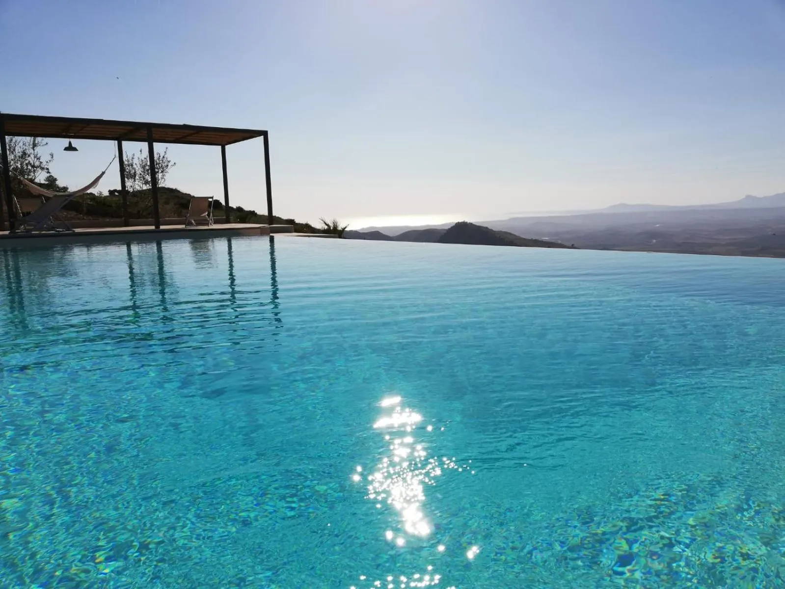 Swimming pool in La Mortilla