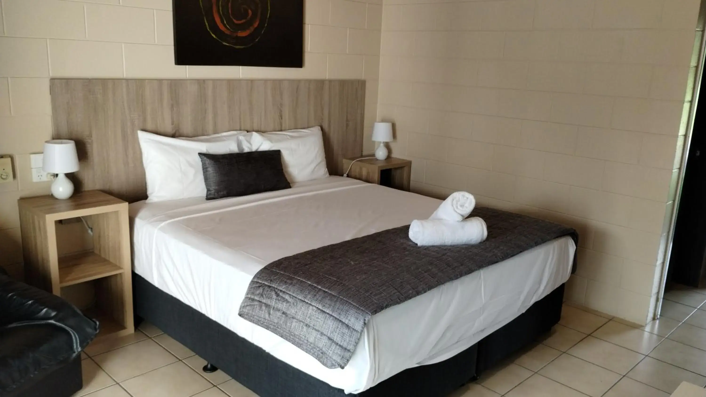 King Room in Tully Motel King Room in Tully Motel