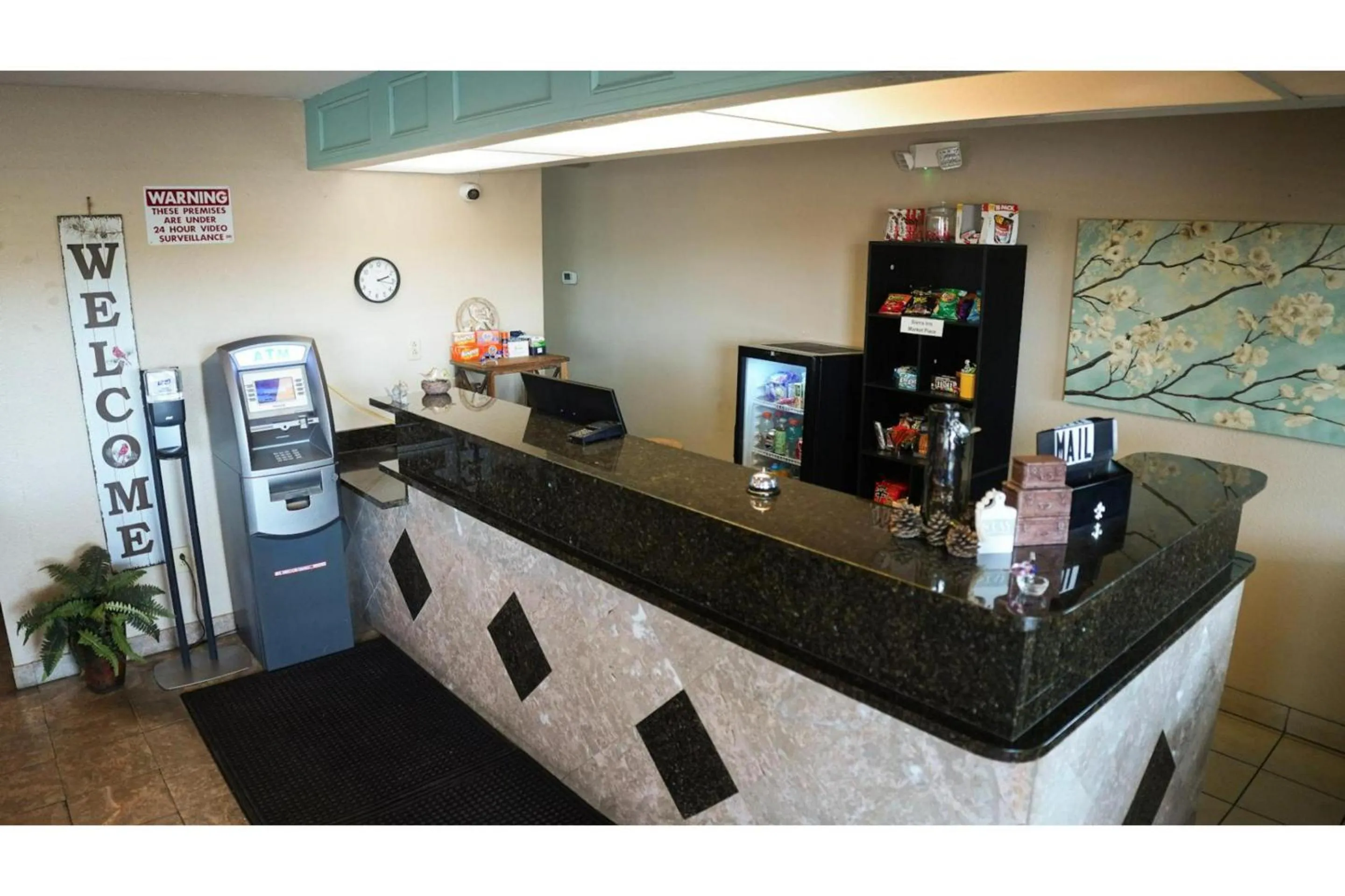 Lobby or reception in Sierra Inn