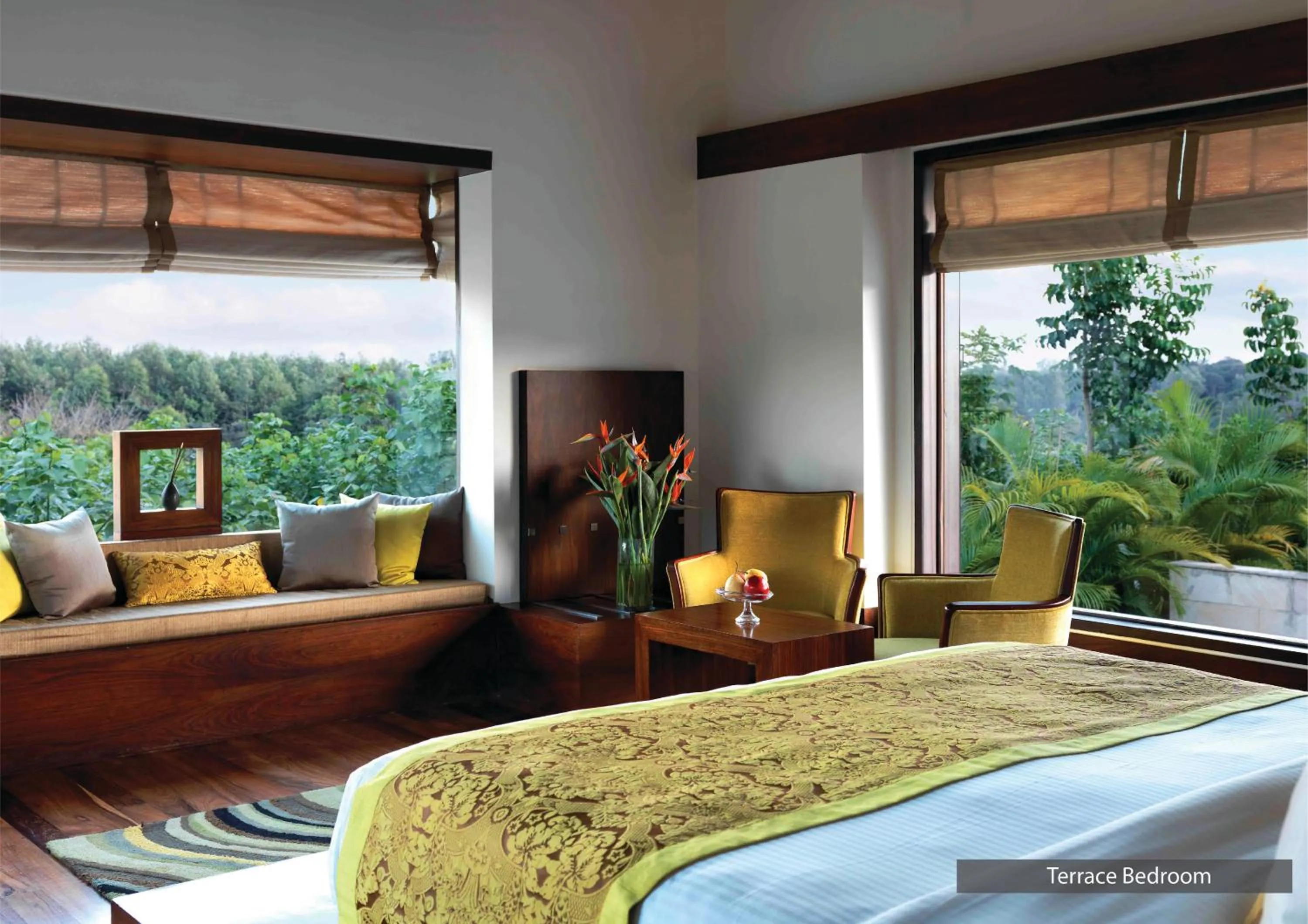 Bed in The Serai Chickmagalur