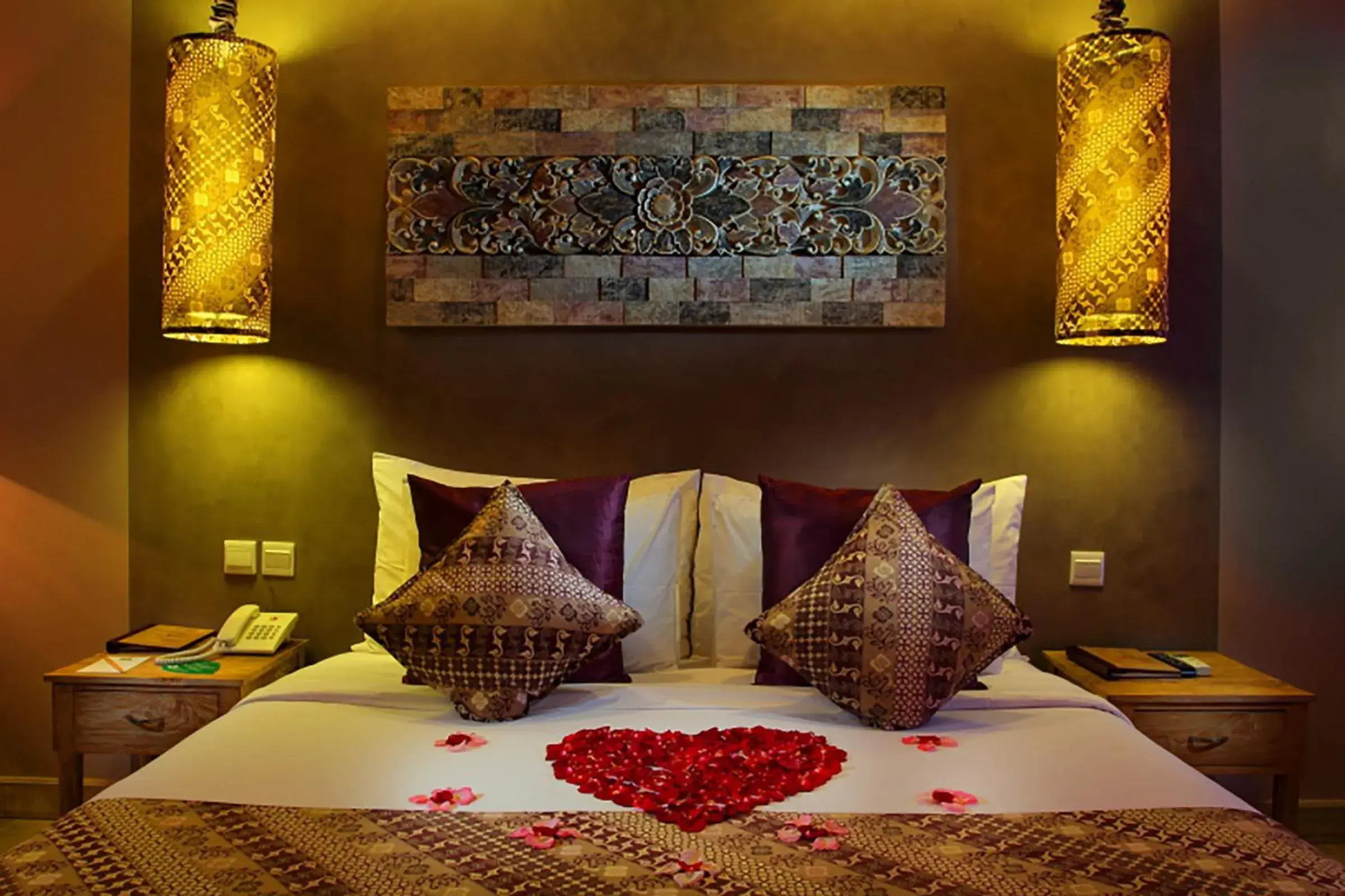 Bed in MATHIS Retreat Ubud Bed in MATHIS Retreat Ubud