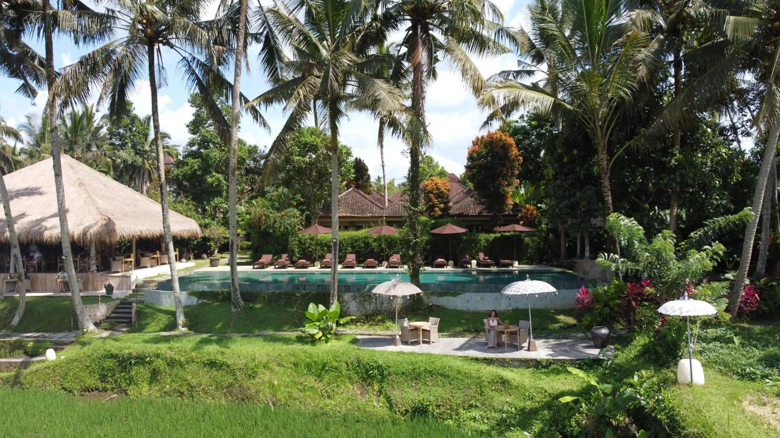 Swimming pool in MATHIS Retreat Ubud