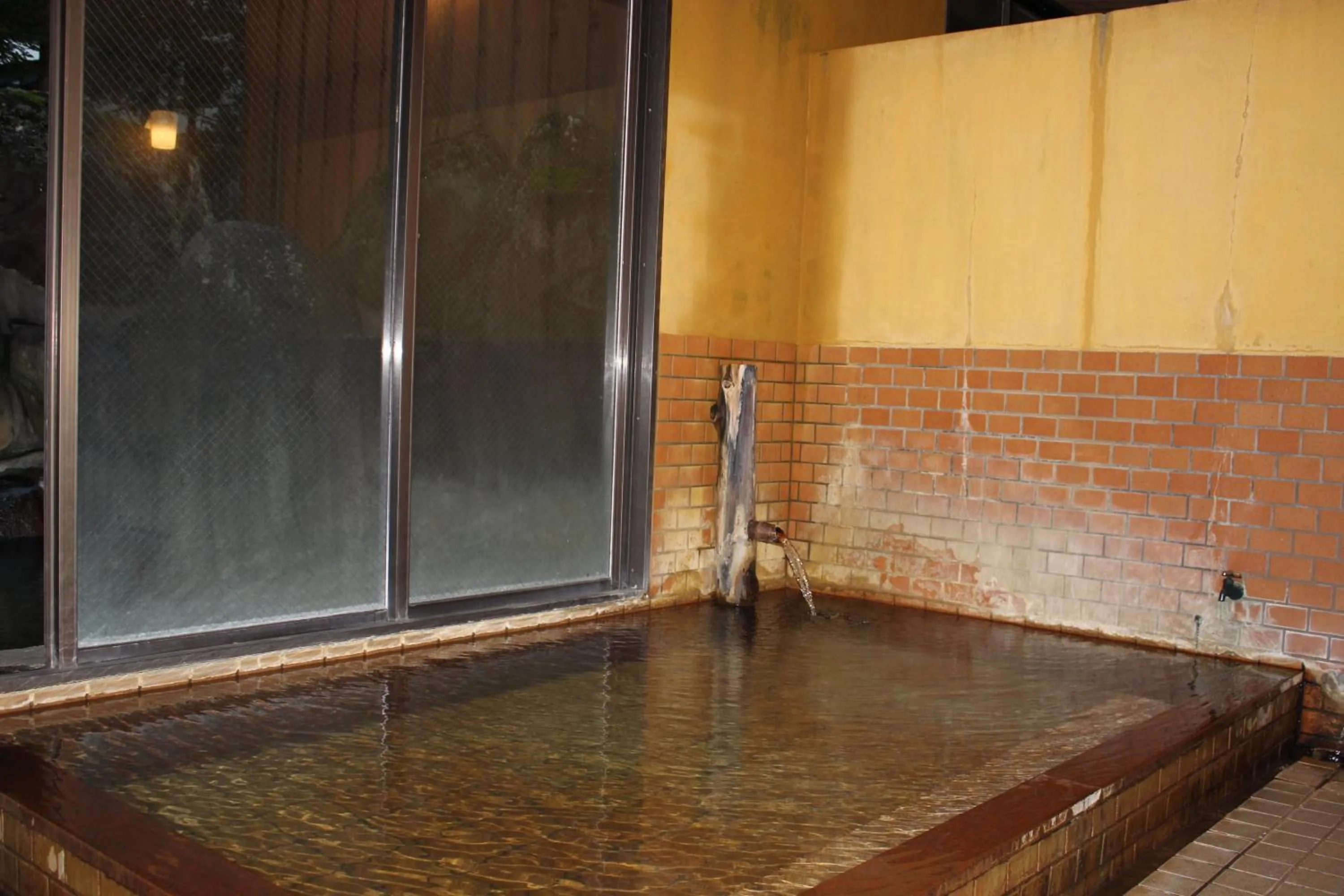Hot Spring Bath in Ryokan Tanaka