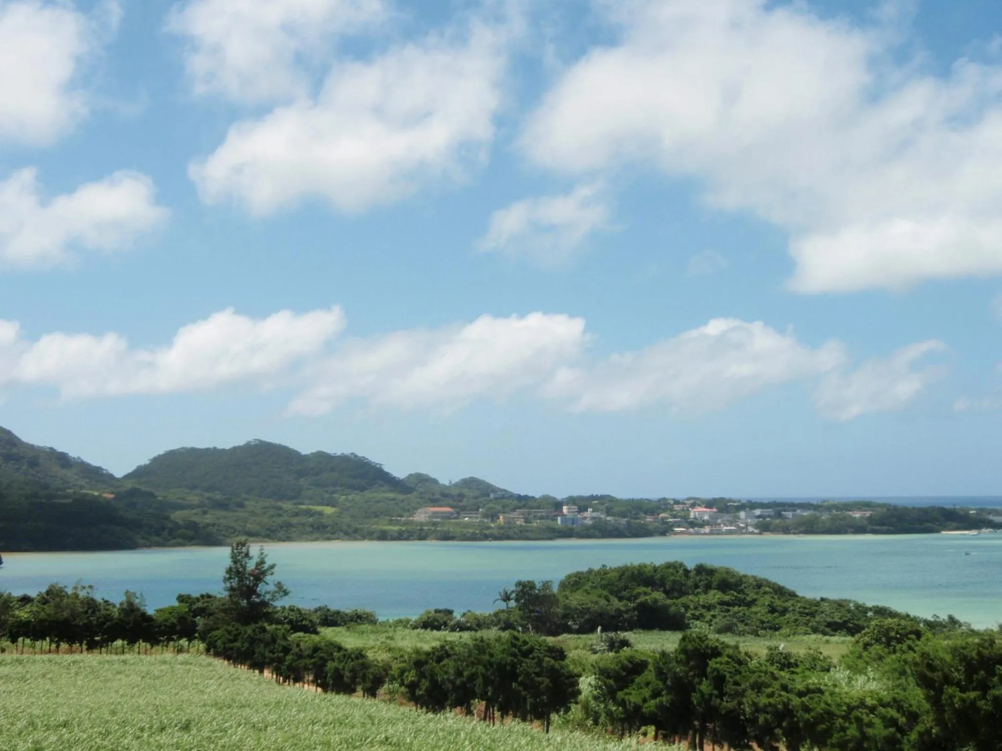 Natural landscape in Nagura Village