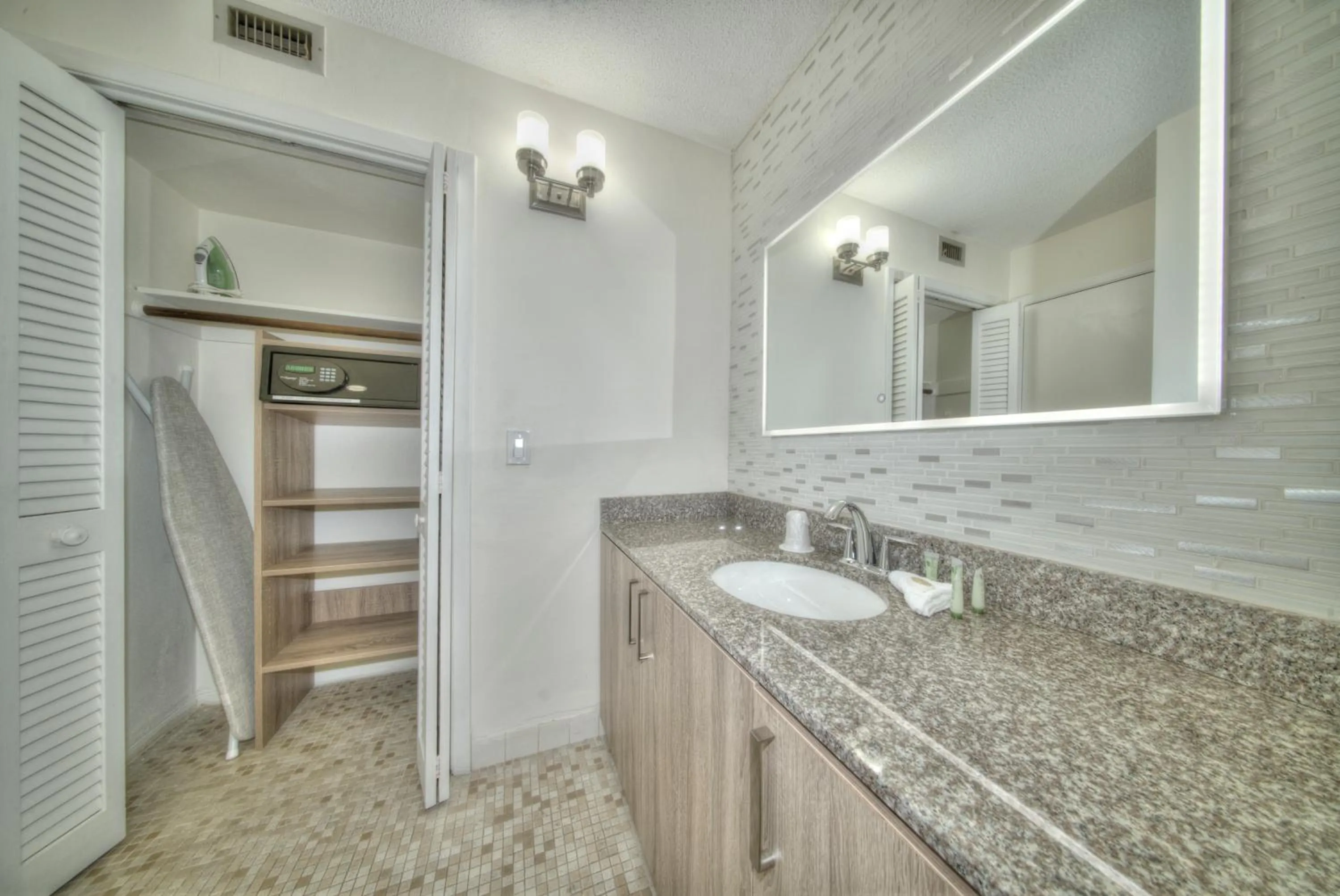 Bathroom in Club Lux Resort By The Beach