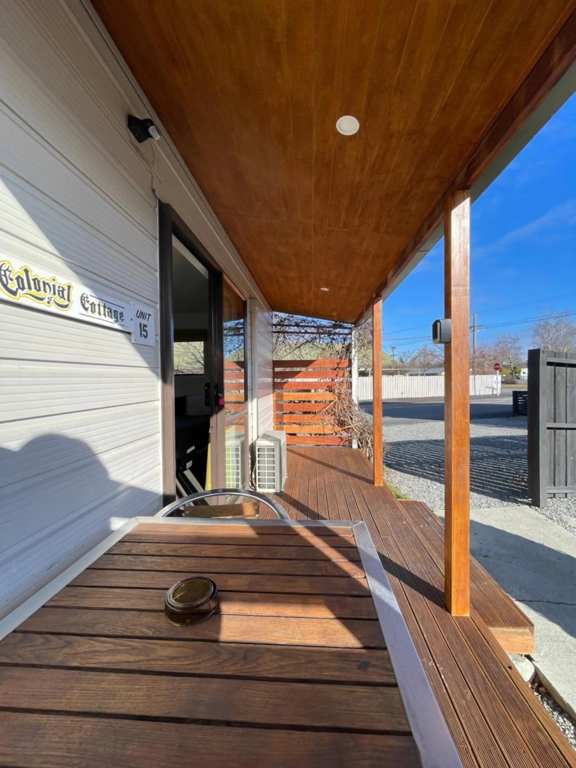 Balcony/Terrace in Colonial Motel