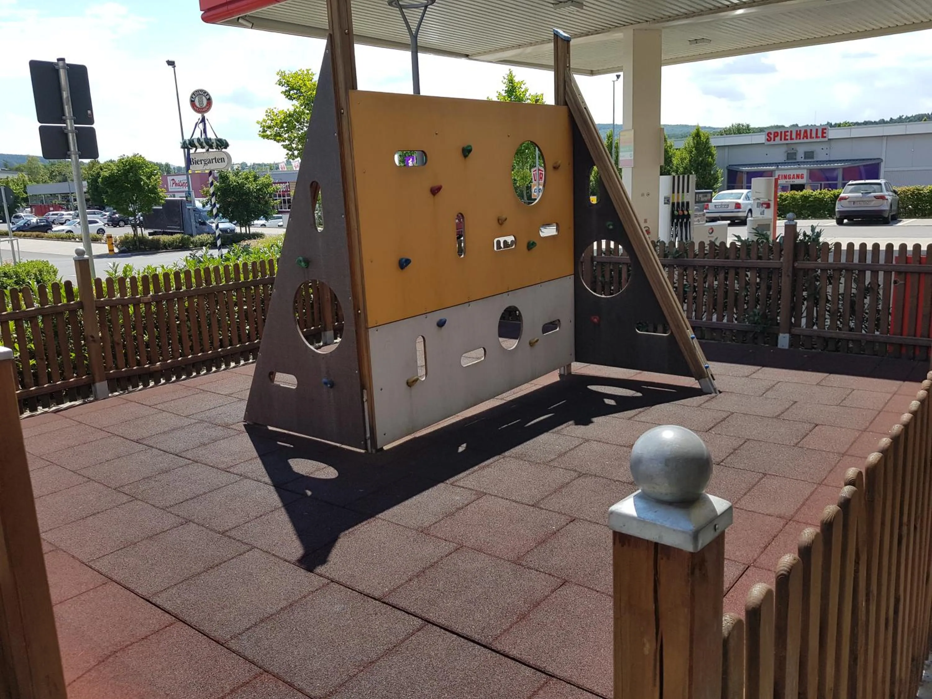Children play ground in Zum Eichenzeller