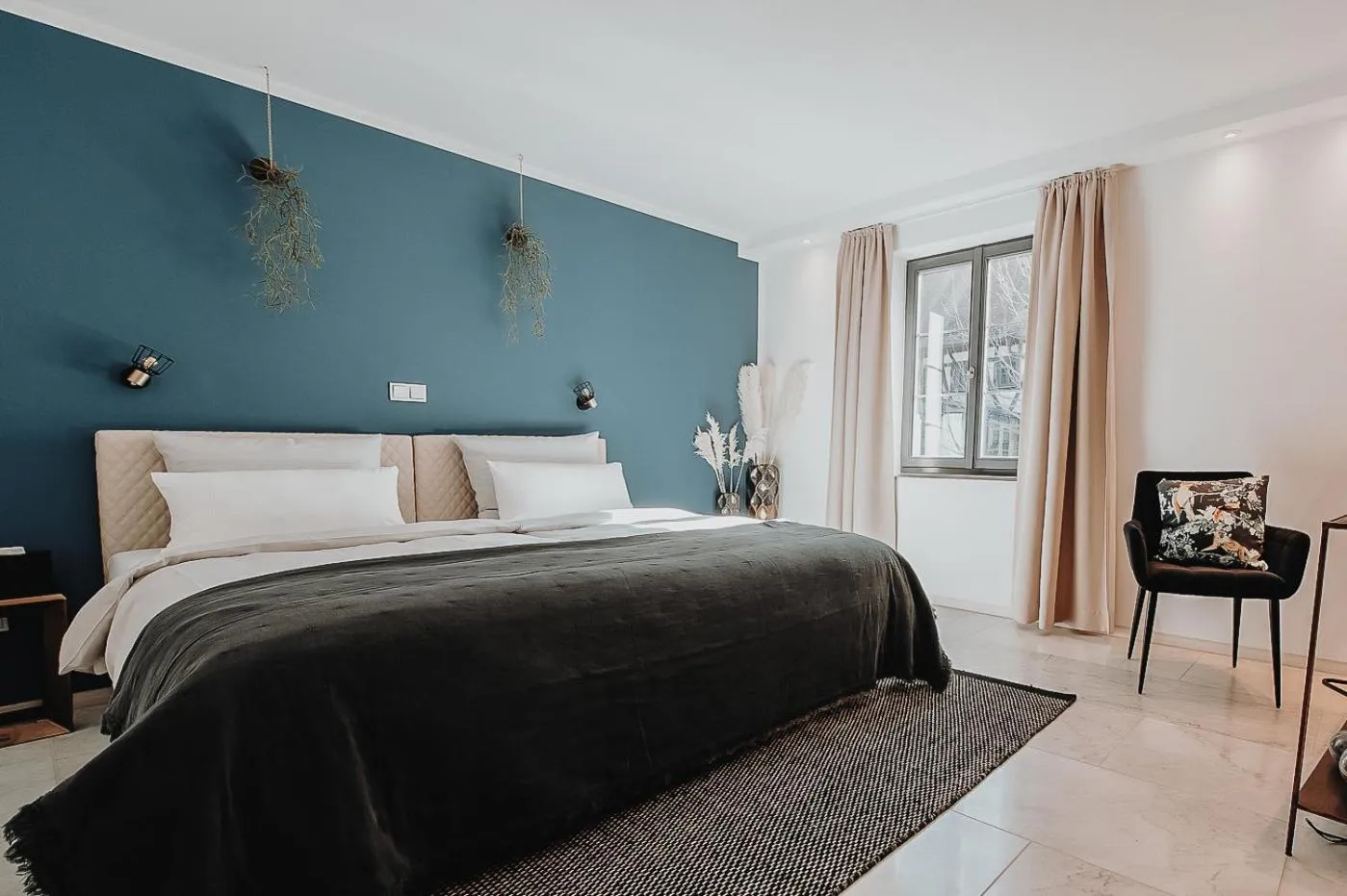 Bed in Hotel Freihof