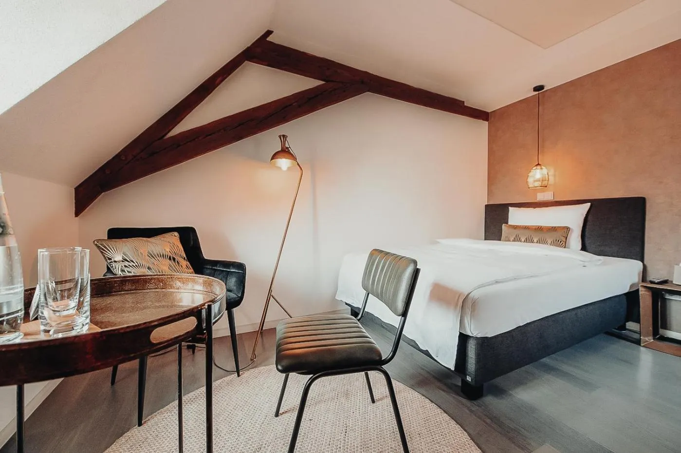 Bed in Hotel Freihof