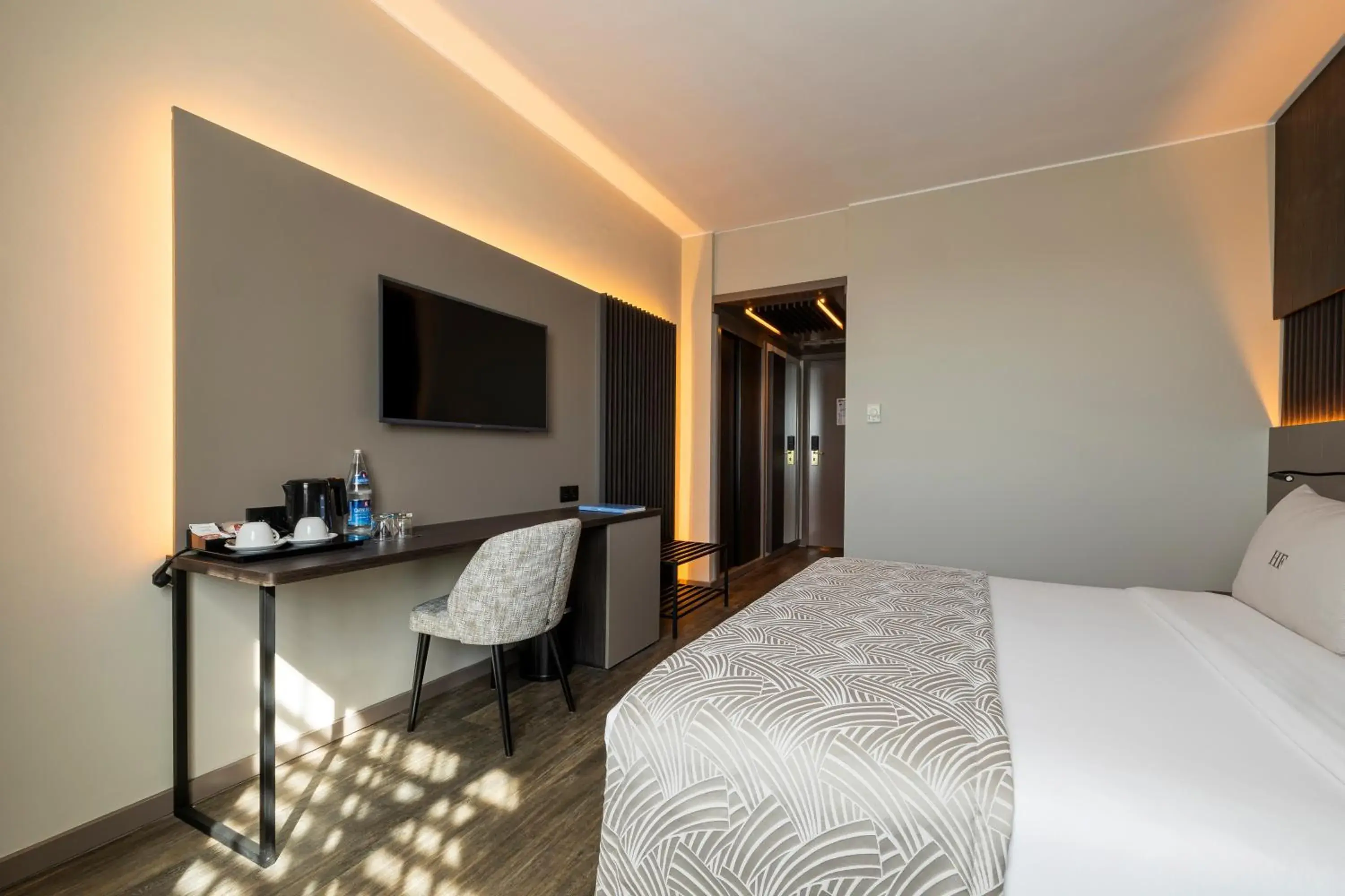 Bedroom, Bed in HF Ipanema Porto Bedroom, Bed in HF Ipanema Porto