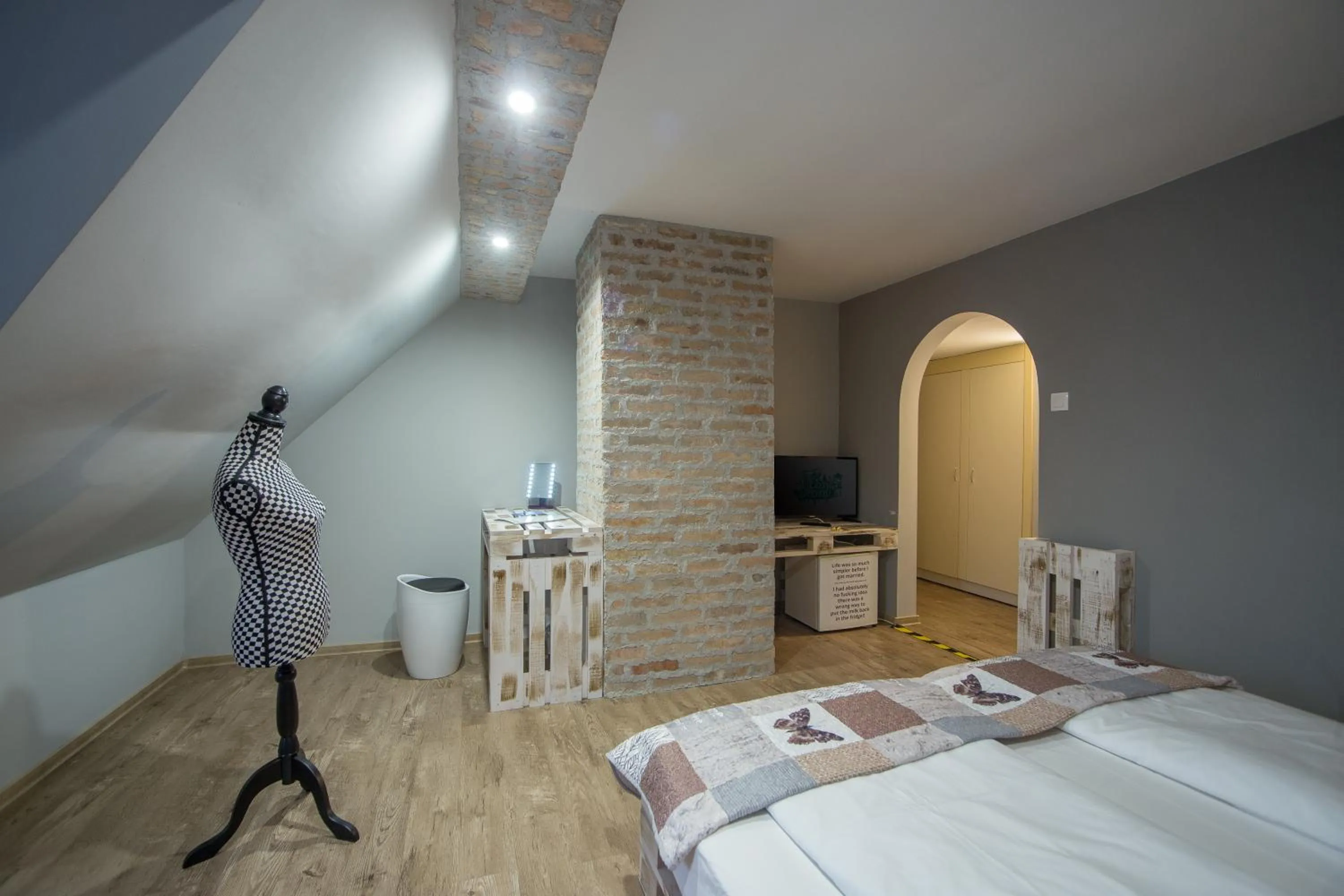 Bedroom, Bed in Hotel Carpe Diem