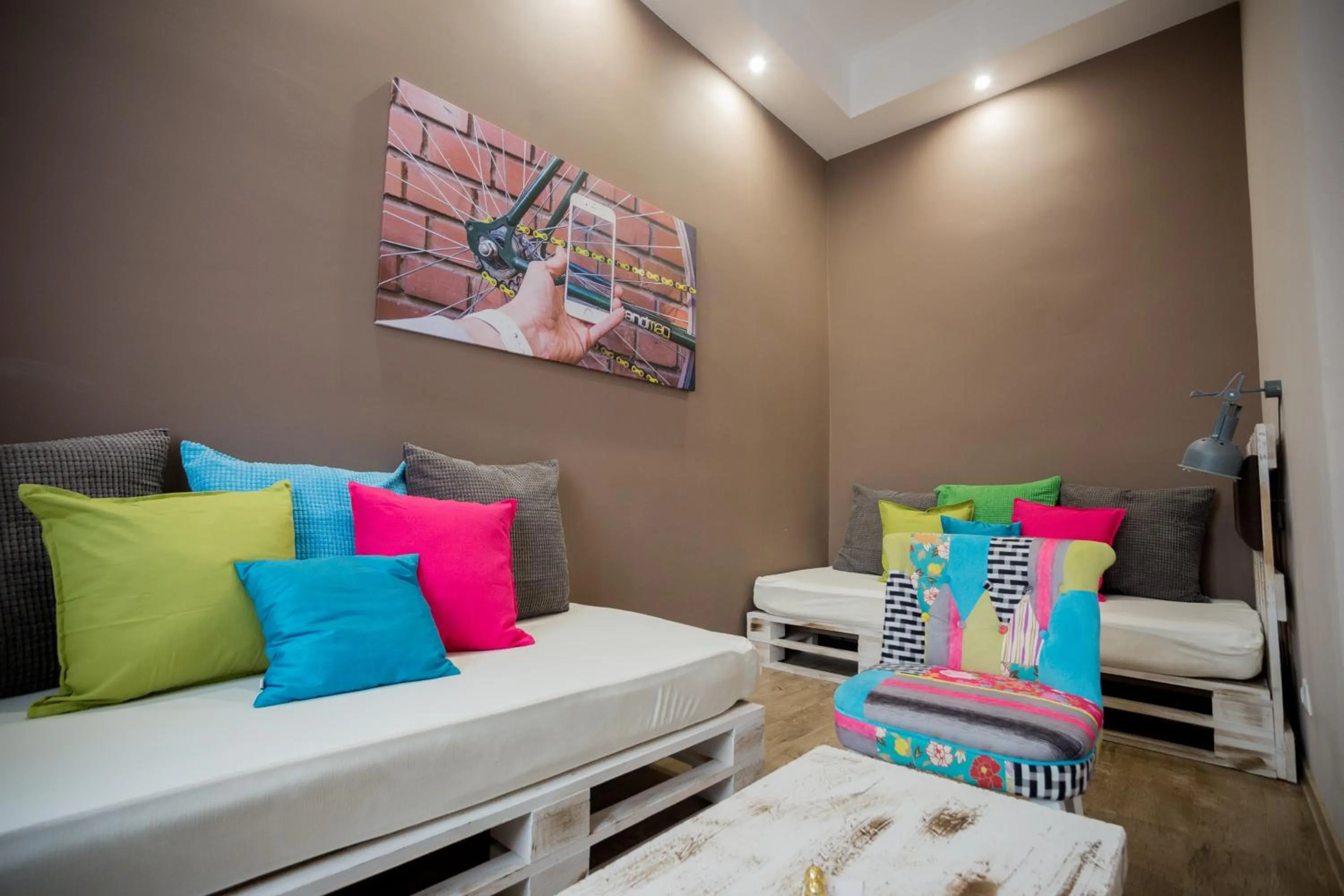 Decorative detail in Hotel Carpe Diem