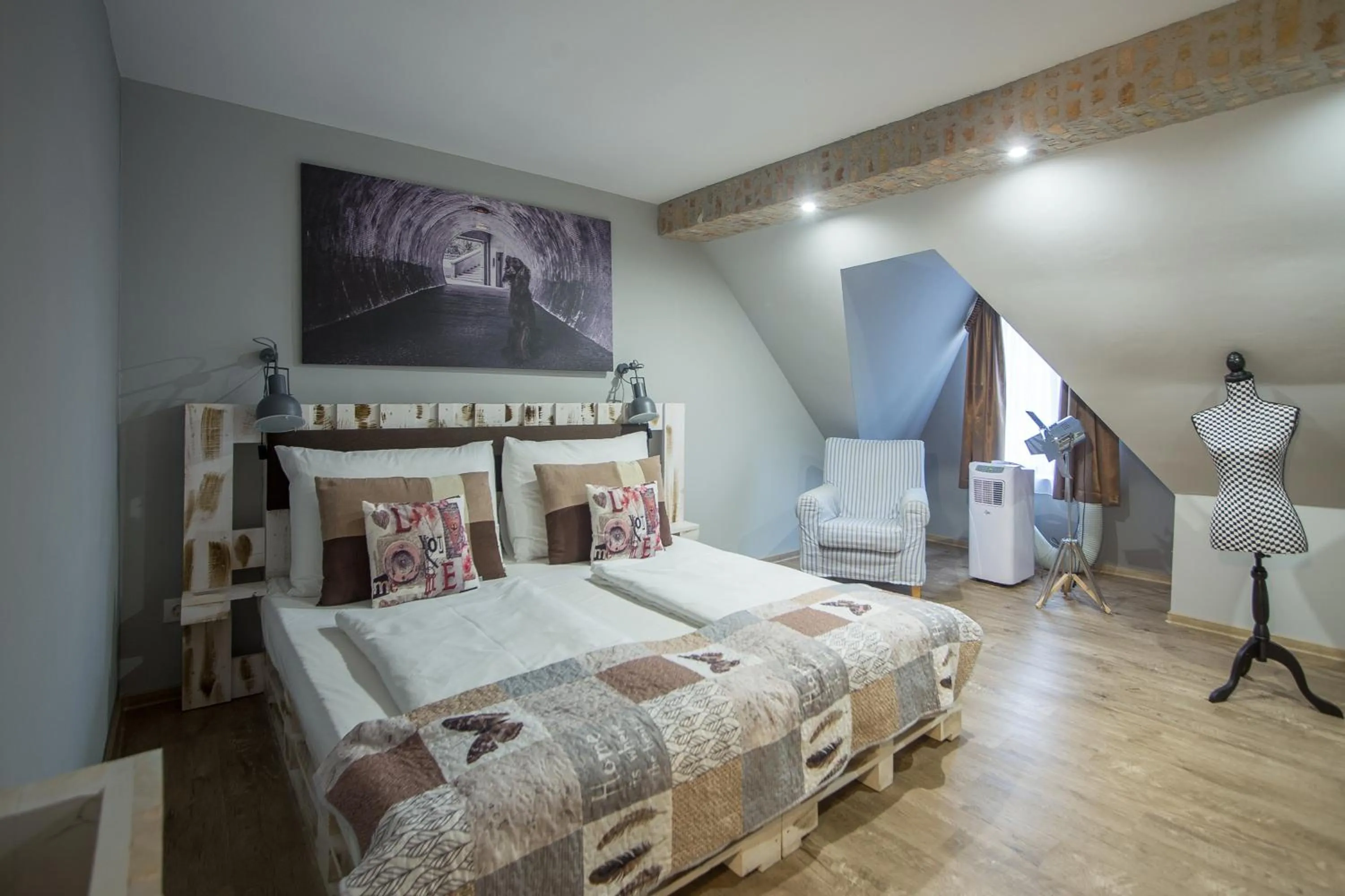 Bedroom, Bed in Hotel Carpe Diem